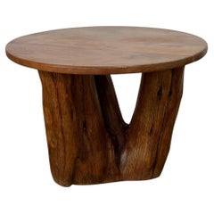 Rare Round Tree Root Dining table