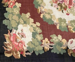 Rare Royal Aubusson Manufacture Carpet Circa 1860 - N° 1411