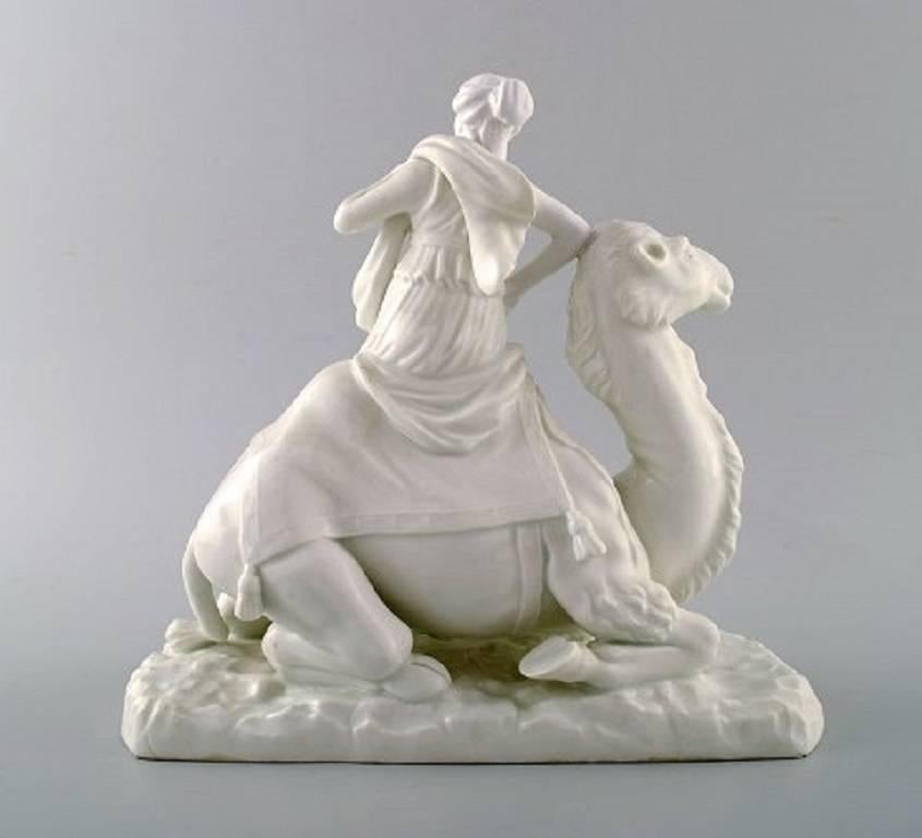 Danish Rare Royal Copenhagen Continent Series, Africa, Blanc the Chine Figure