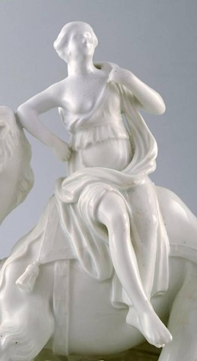 Rare Royal Copenhagen Continent Series, Africa, Blanc the Chine Figure 1