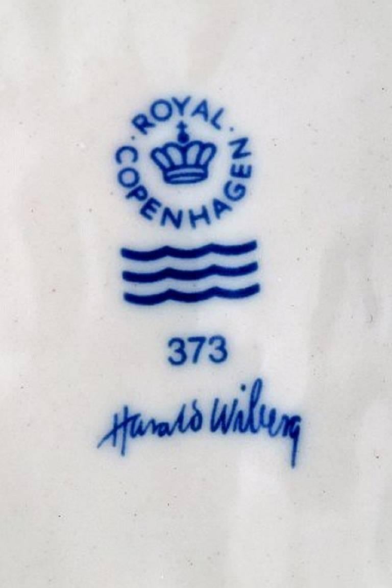 Rare Figure Royal Copenhagen:: Renard:: Design Harald Wiberg Décoration numéro 373 3