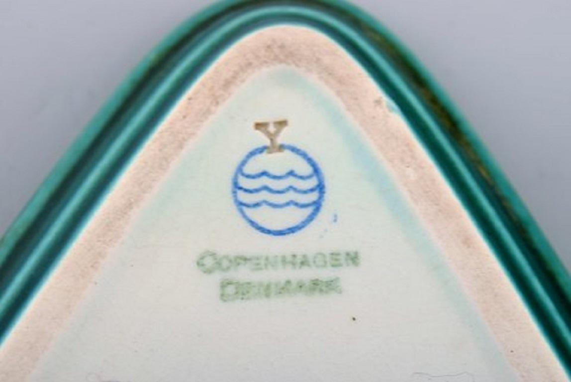 Late 20th Century Rare Royal Copenhagen Fragment in Glazed Ceramics After Knud Kyhn
