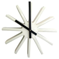 Rare Royal Copenhagen Wall Clock by Poul Pedersen, Model 5151, Denmark, 1976