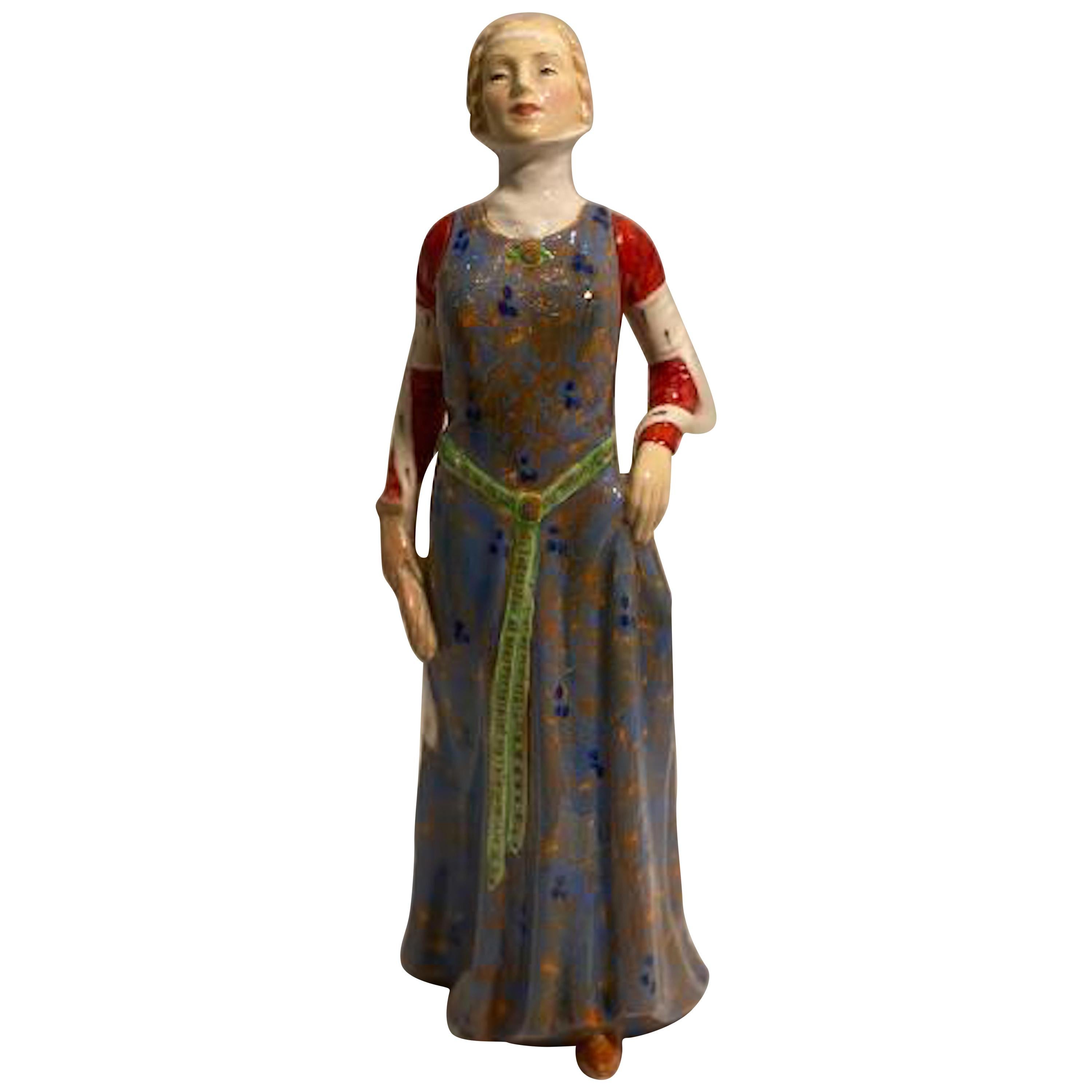 Rare Royal Doulton England Queen Philippa of Hainault HN2008 Porcelain Figurine