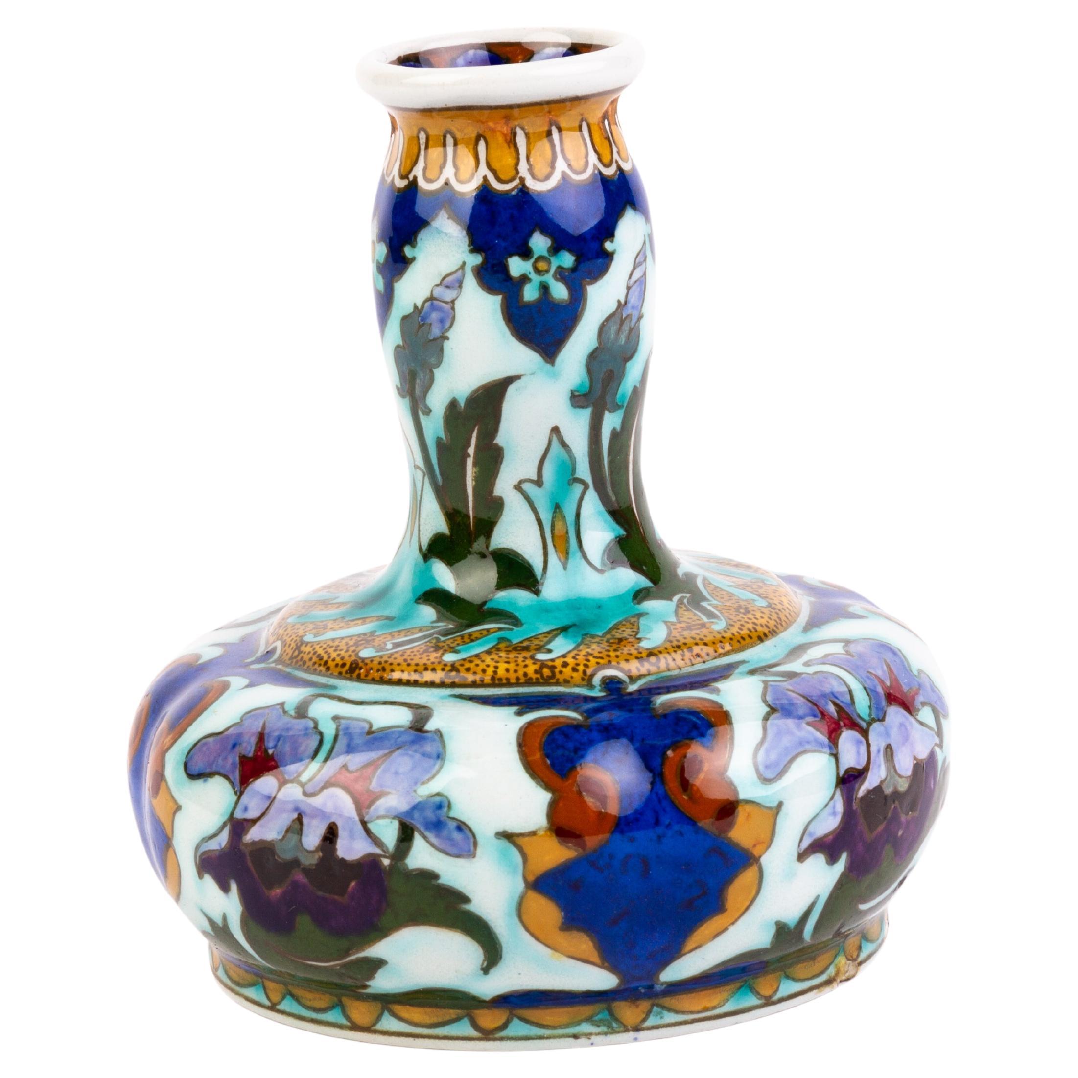 Rare Rozenburg Art Pottery Vase For Sale