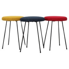 Rare Rudolf Wolf Designed Stool for Elsrijk, 1950's