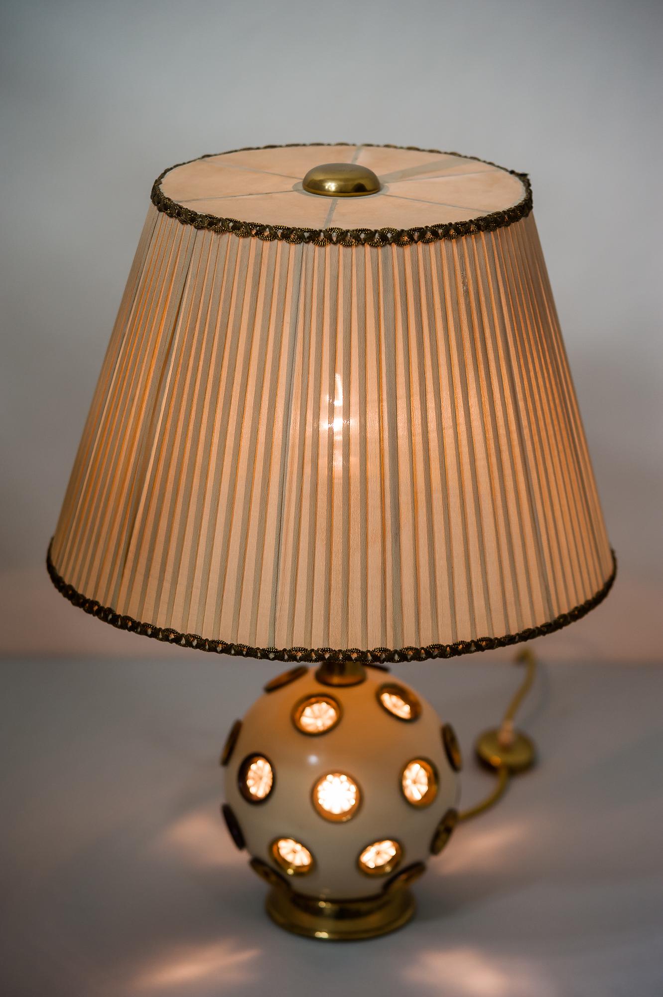 Rare Rupert Nikoll Table Lamp, circa 1950s 3