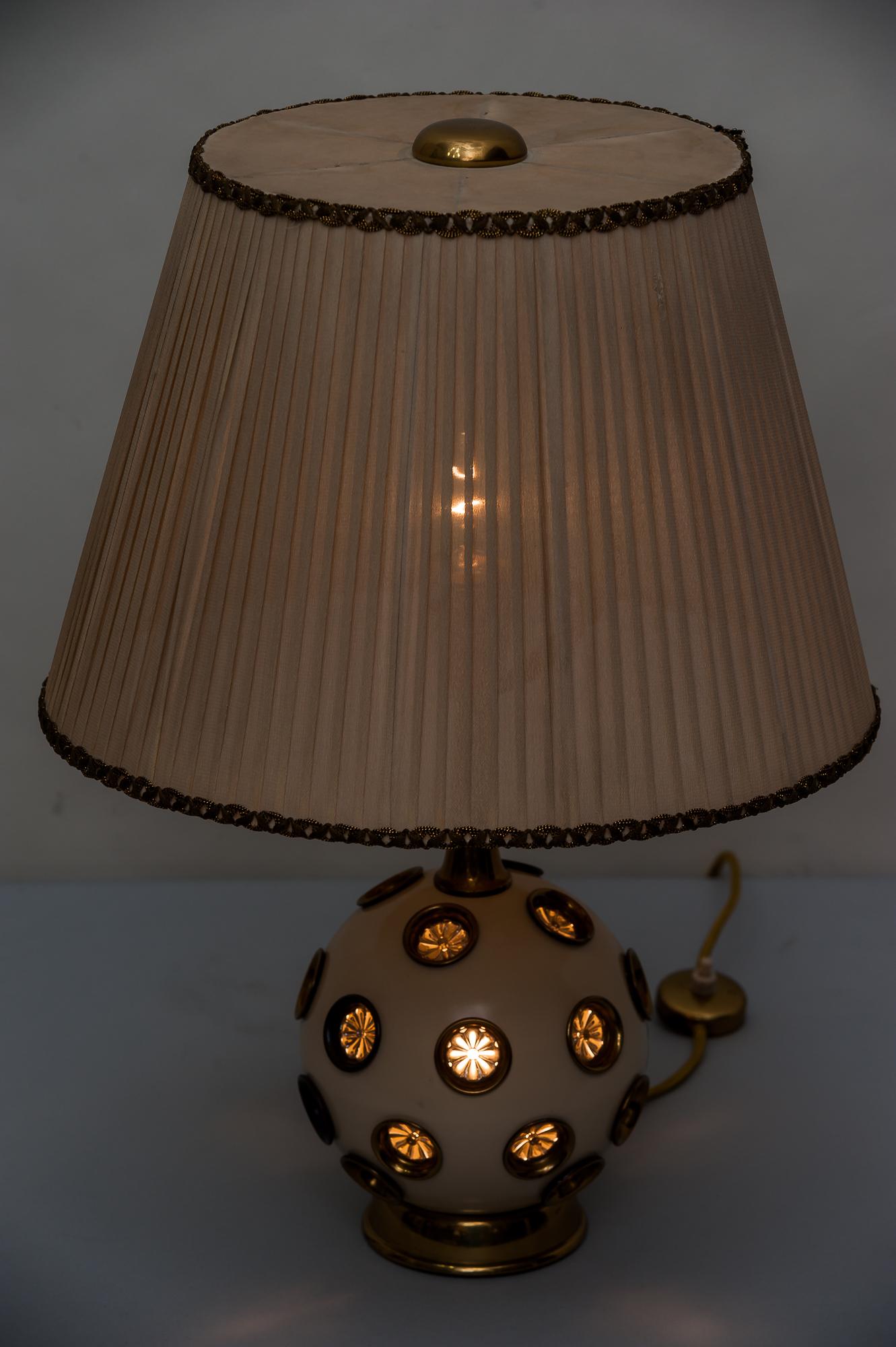 Rare Rupert Nikoll Table Lamp, circa 1950s 6