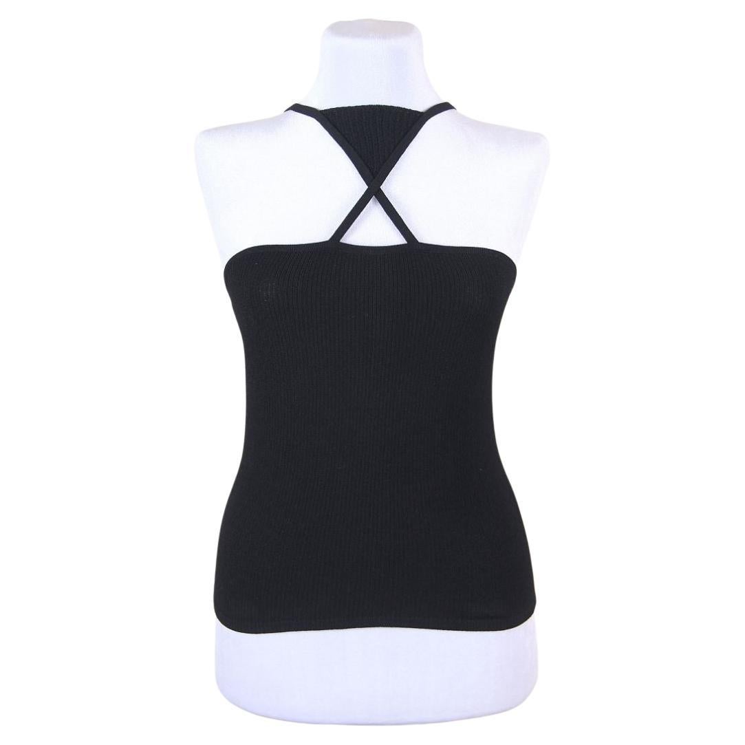 ¡Raro! S/S 2000 Gucci by Tom Ford top negro