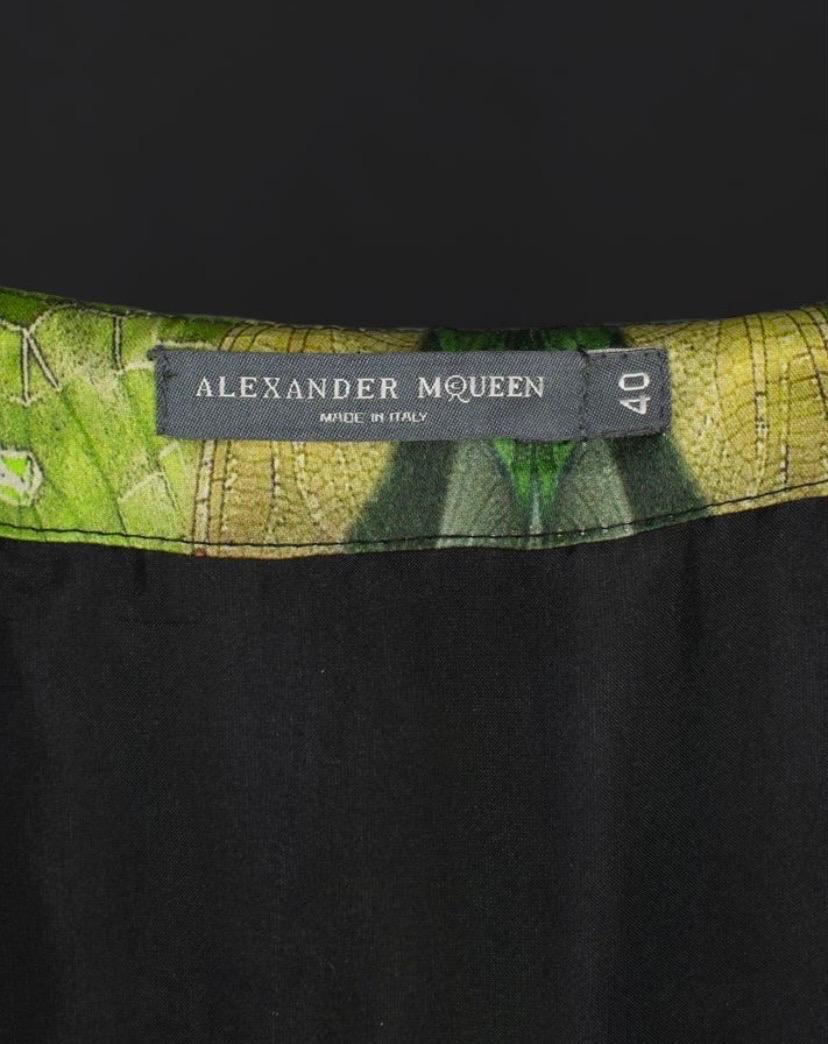 Rare S/S2010 Look #5 Vintage Alexander McQueen Plato's Atlantis Mini Skirt In Excellent Condition In Montgomery, TX