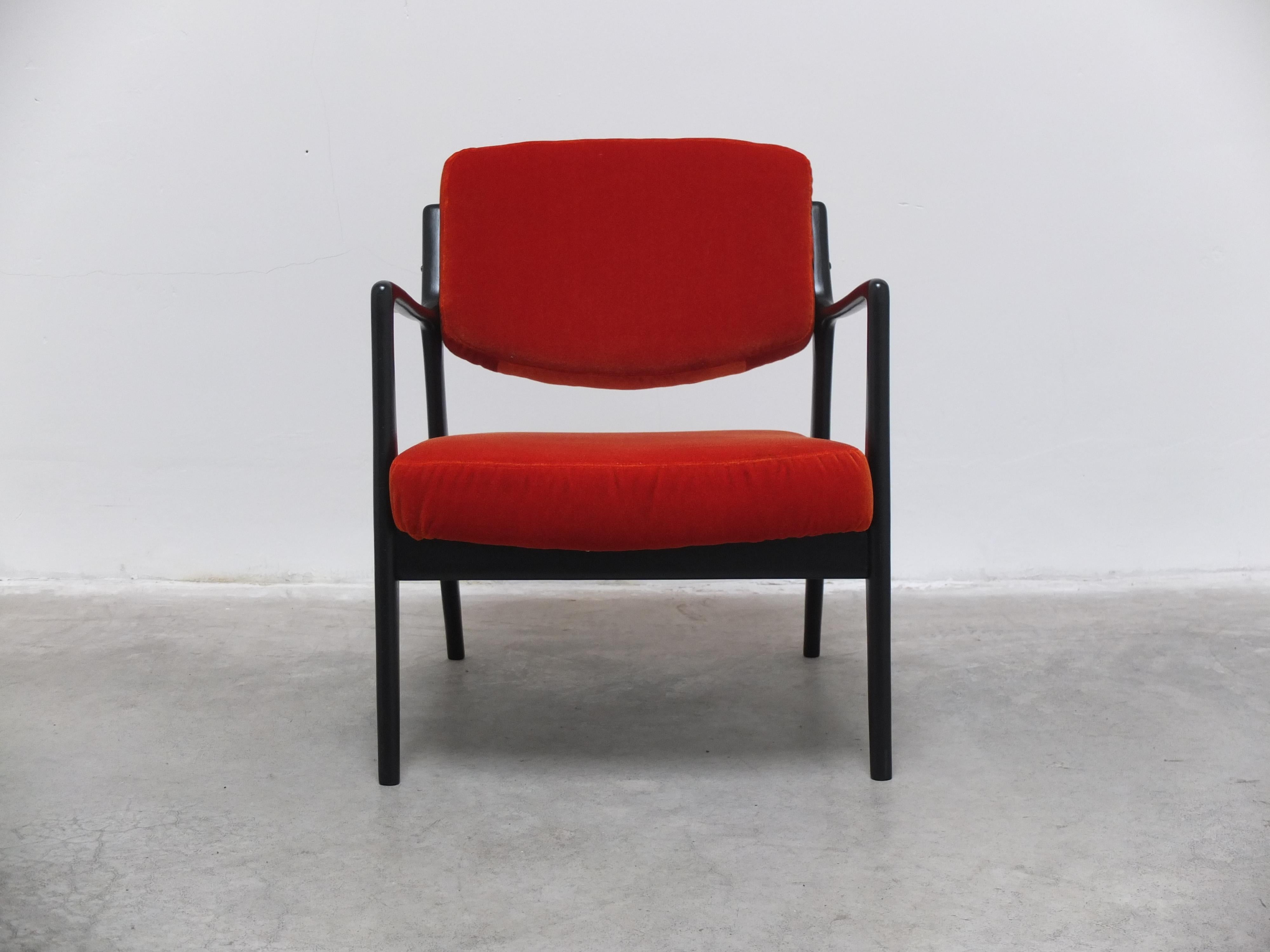 Rare 'S9' Lounge Chair by  Alfred Hendrickx for Belform, 1950s For Sale 3