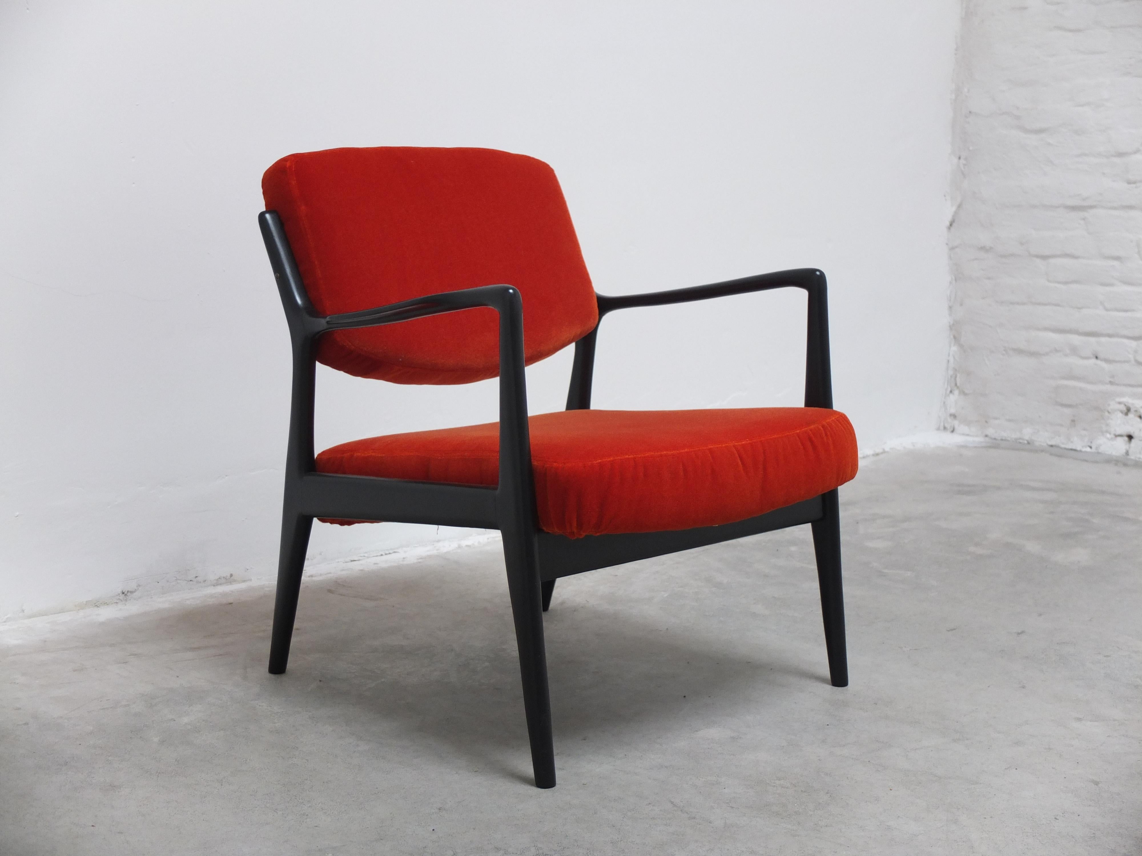 Rare 'S9' Lounge Chair by  Alfred Hendrickx for Belform, 1950s For Sale 4