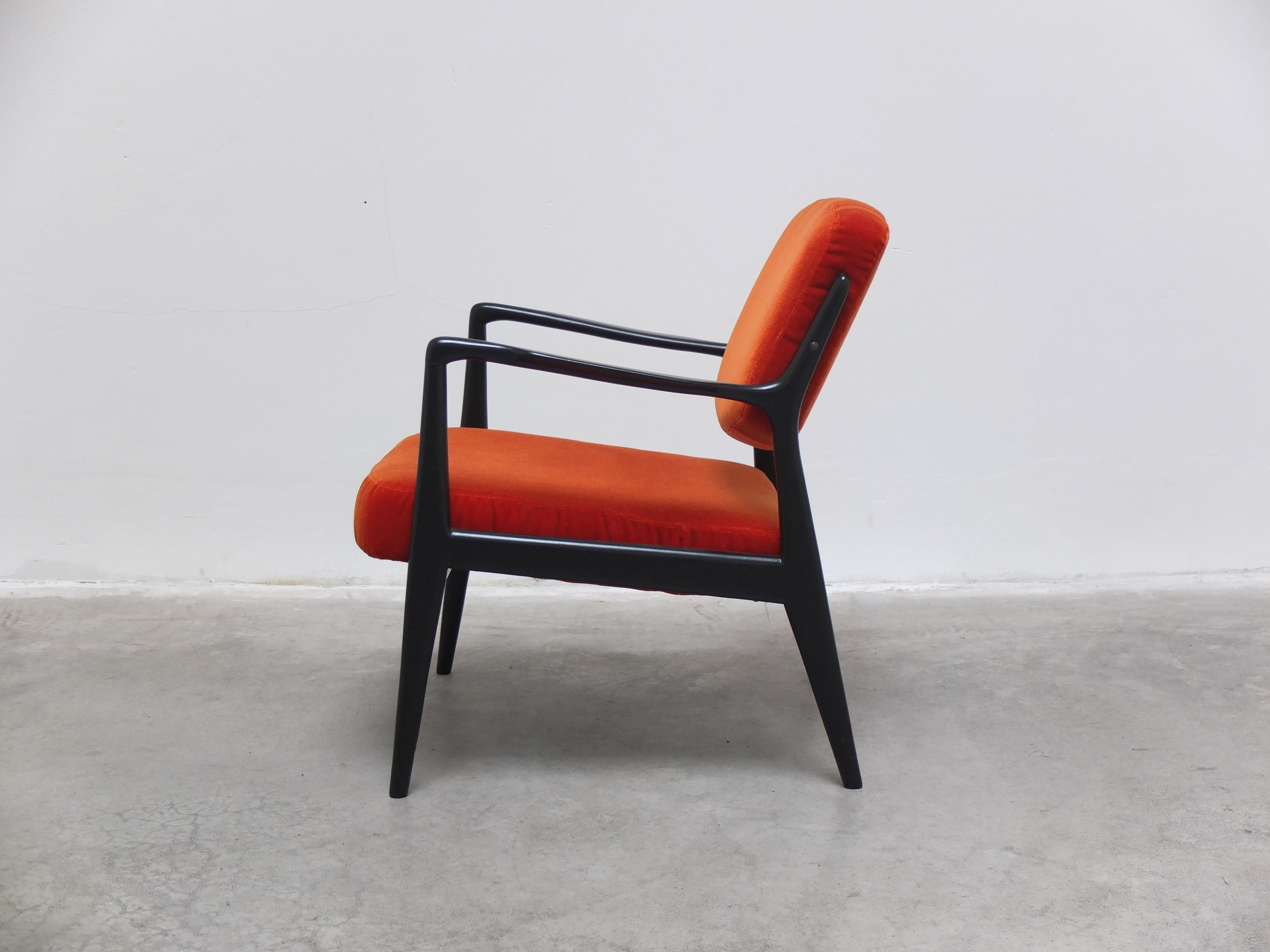 Rare 'S9' Lounge Chair by  Alfred Hendrickx for Belform, 1950s For Sale 7