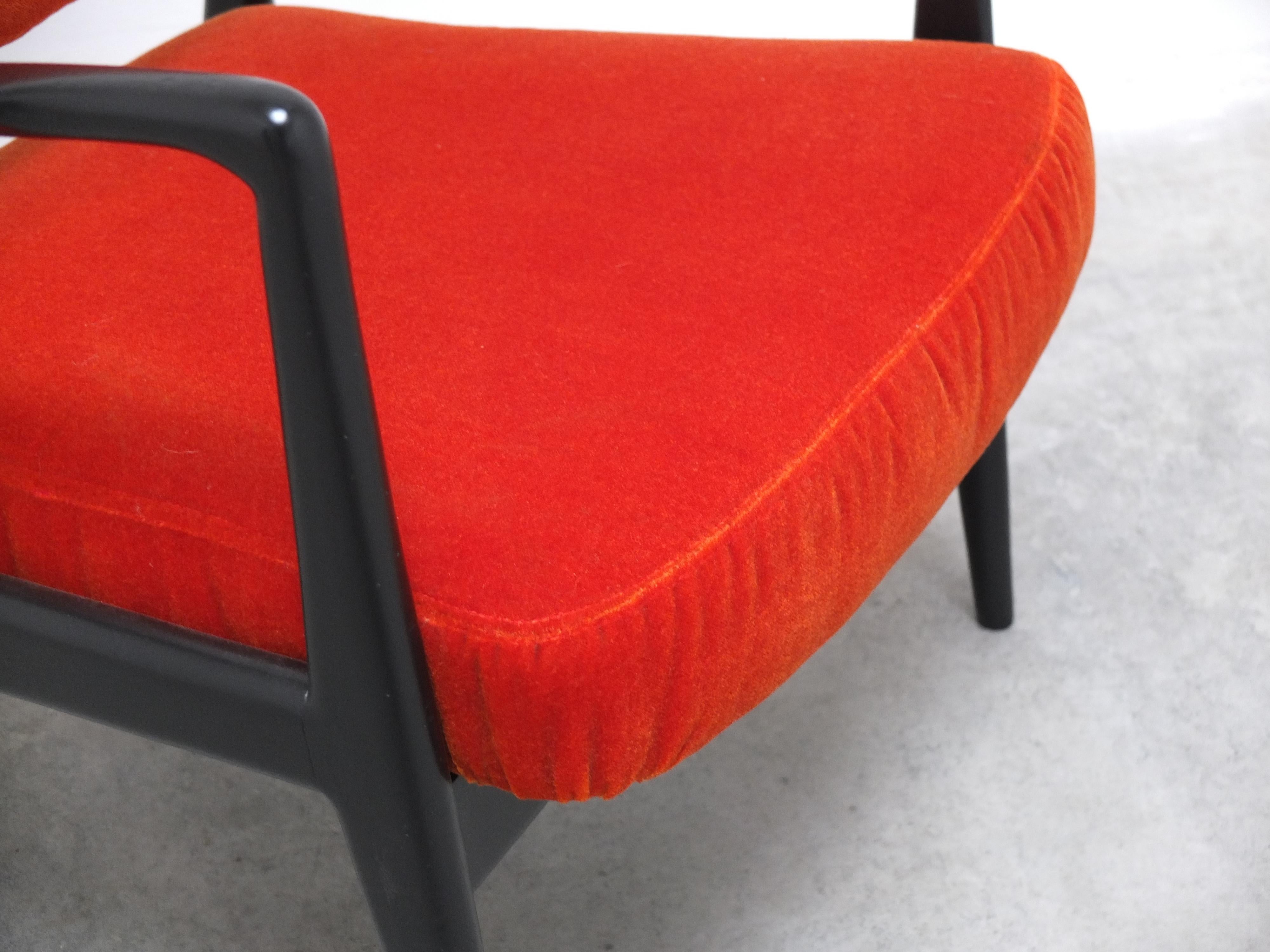 Rare 'S9' Lounge Chair by  Alfred Hendrickx for Belform, 1950s For Sale 2
