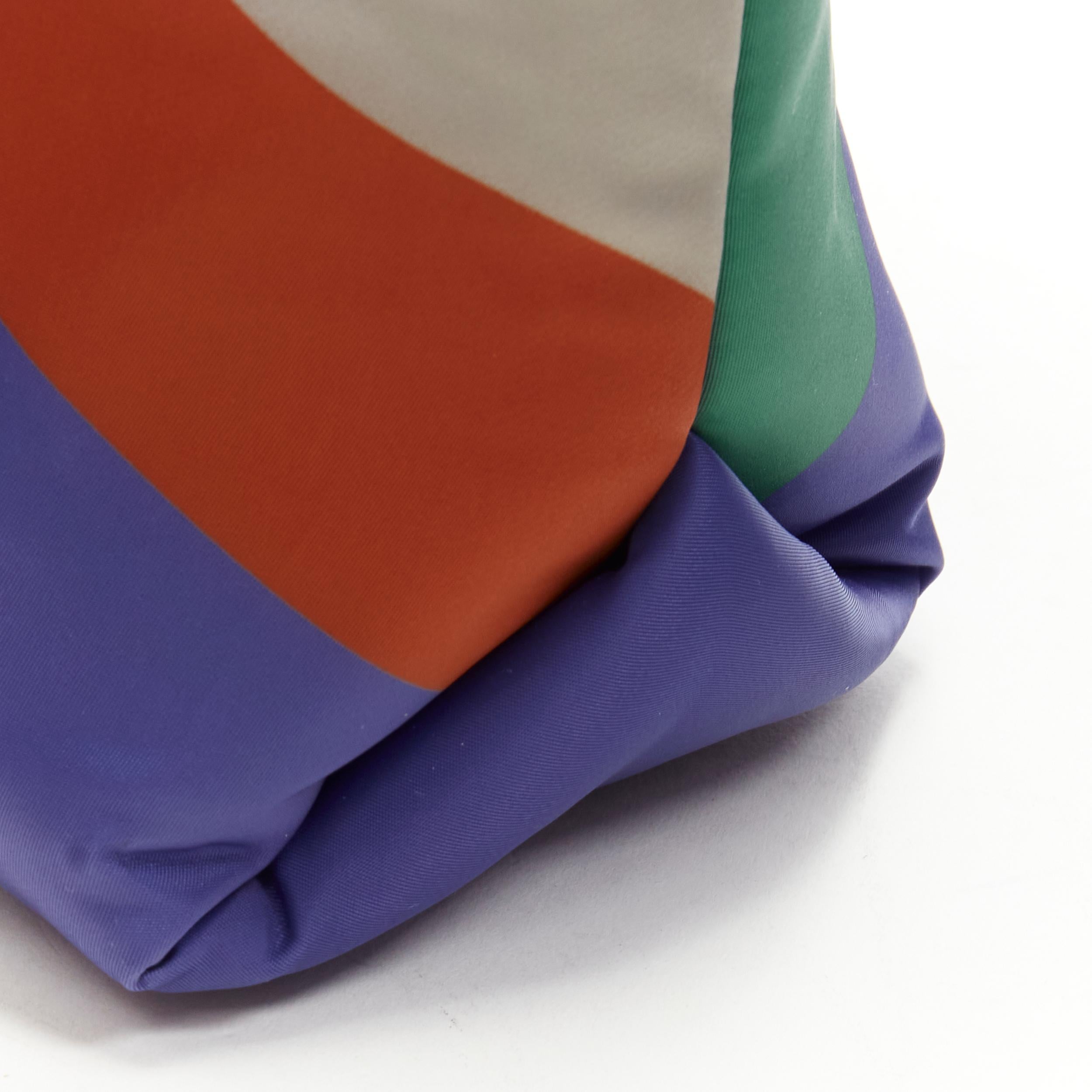 rare SACAI KAWS 2022 limited multicolour camo print XX small tote bag 3