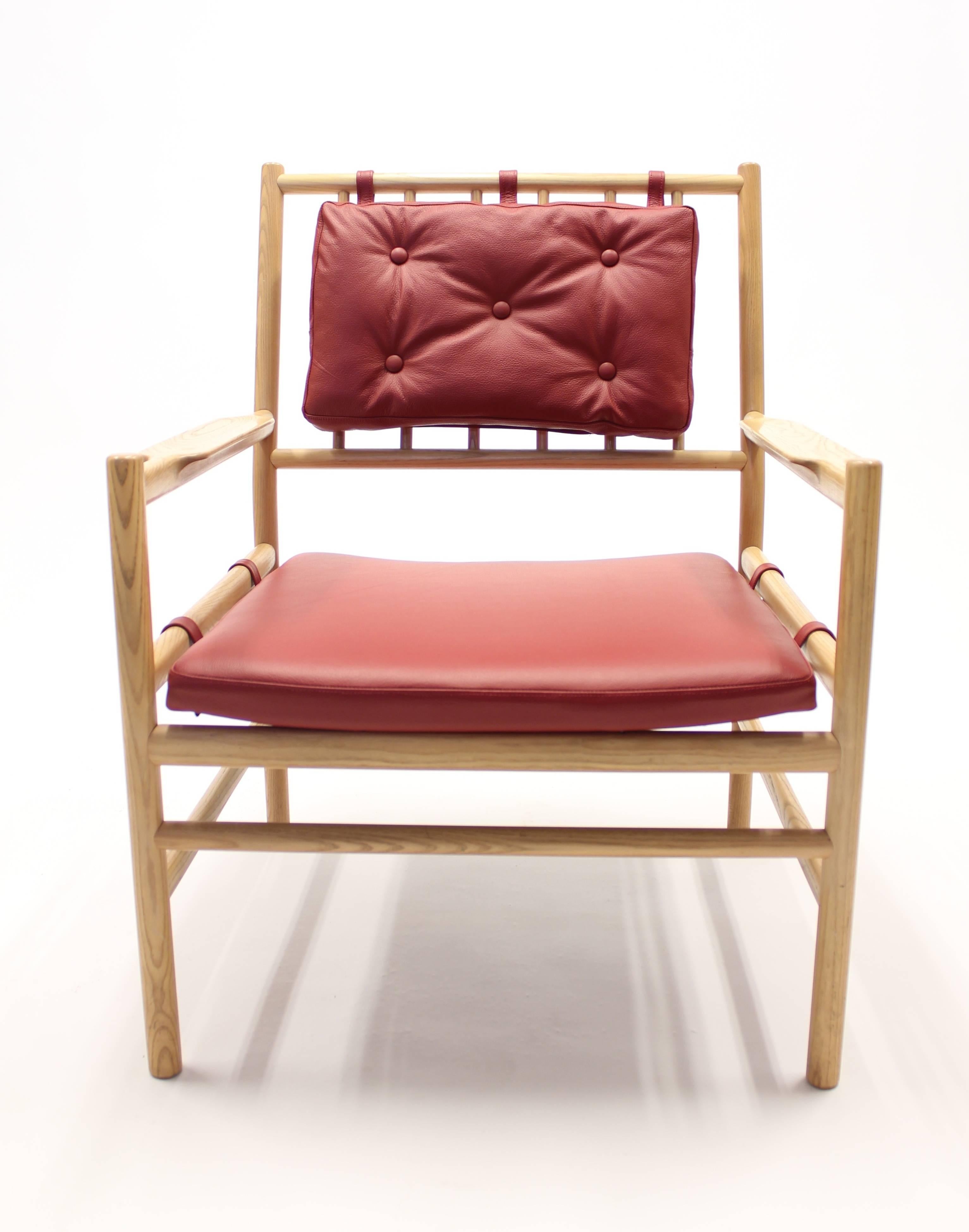 Late 20th Century Rare Safari Style Easy Chair, Model Peter, by Arne Norell, 1970s