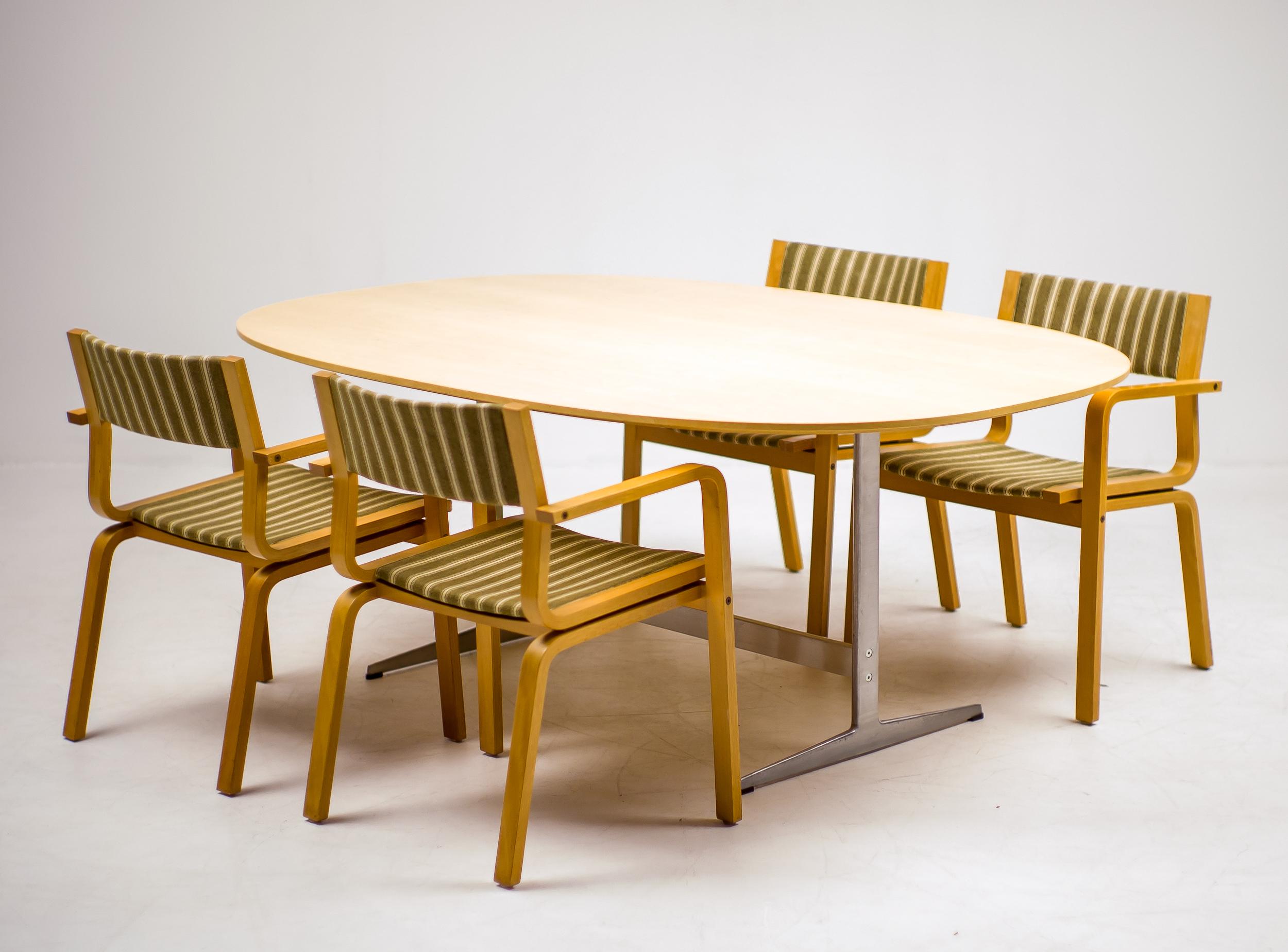 Seltene Saint Catherine College-Stühle von Arne Jacobsen für Fritz Hansen im Angebot 3