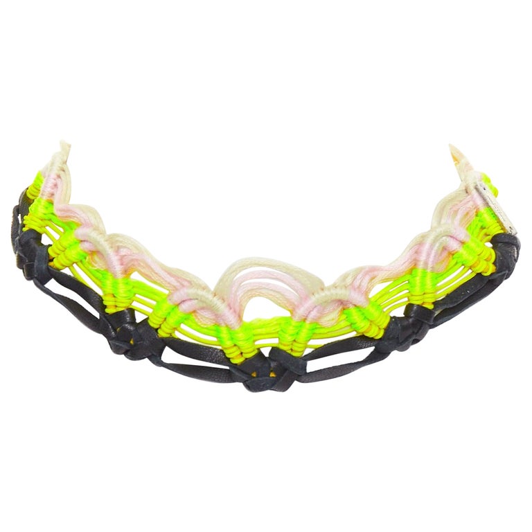 rare SAINT LAURENT Hedi Slimane 2015 Runway Surf Sound leather