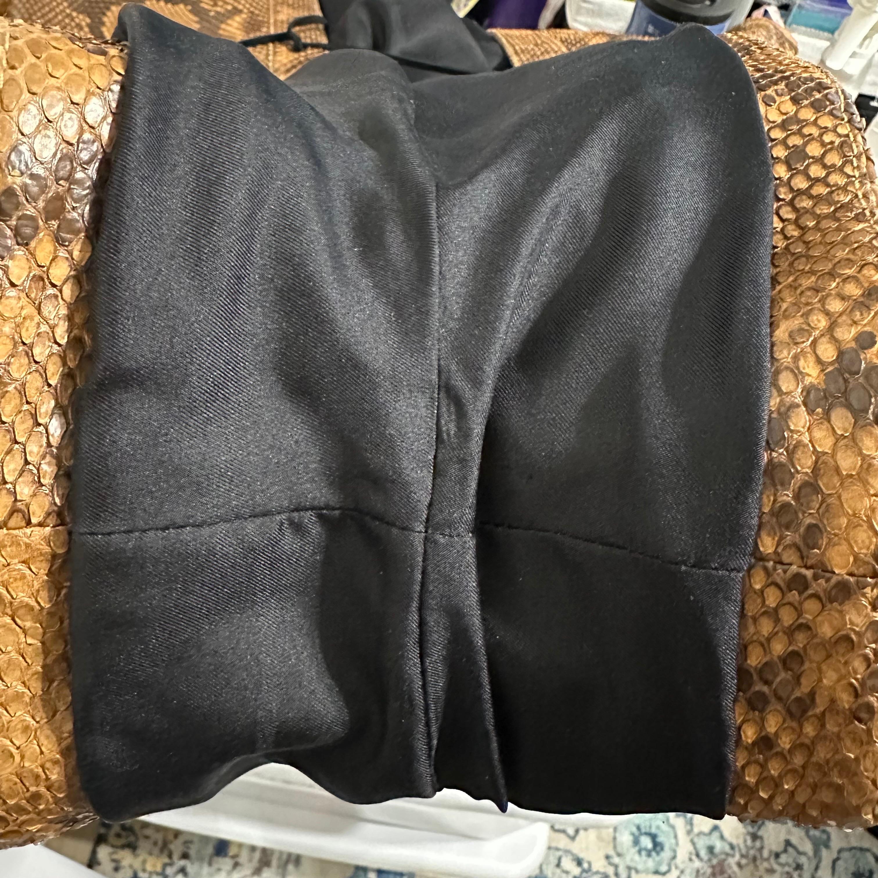 Rare Saint Laurent Paris Python Leather Belted Pl… - image 19