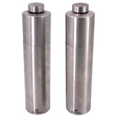 Retro Rare Salt and Pepper Grinder Stainless Steel by Peugeot France