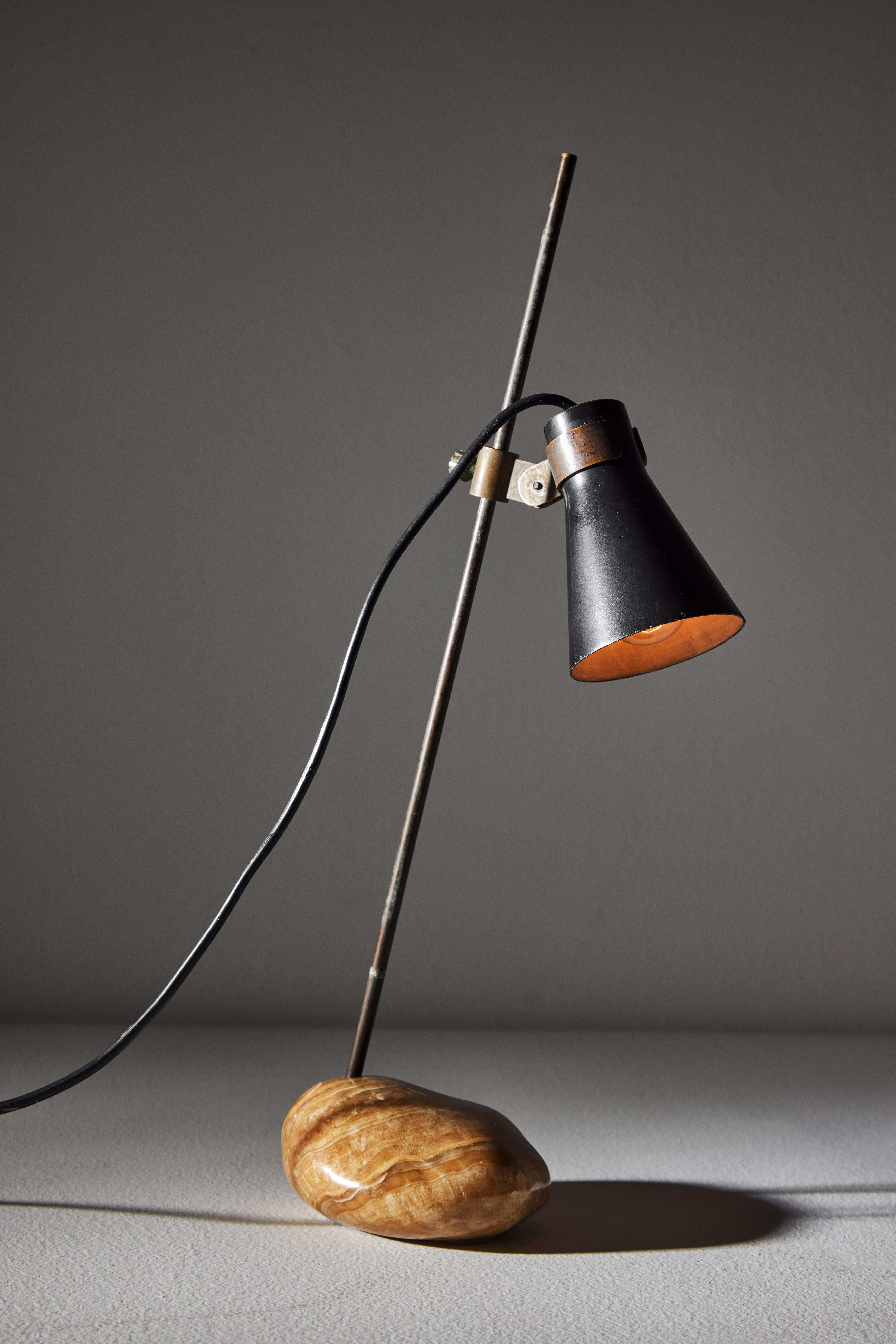 Mid-Century Modern Rare Sasso Table Lamp by Luigi Caccia Dominioni for Azucena For Sale