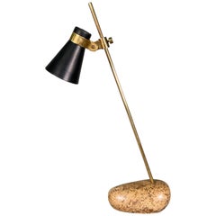 Rare "Sasso"Table Lamp by Luigi Caccia Dominioni for Azucena