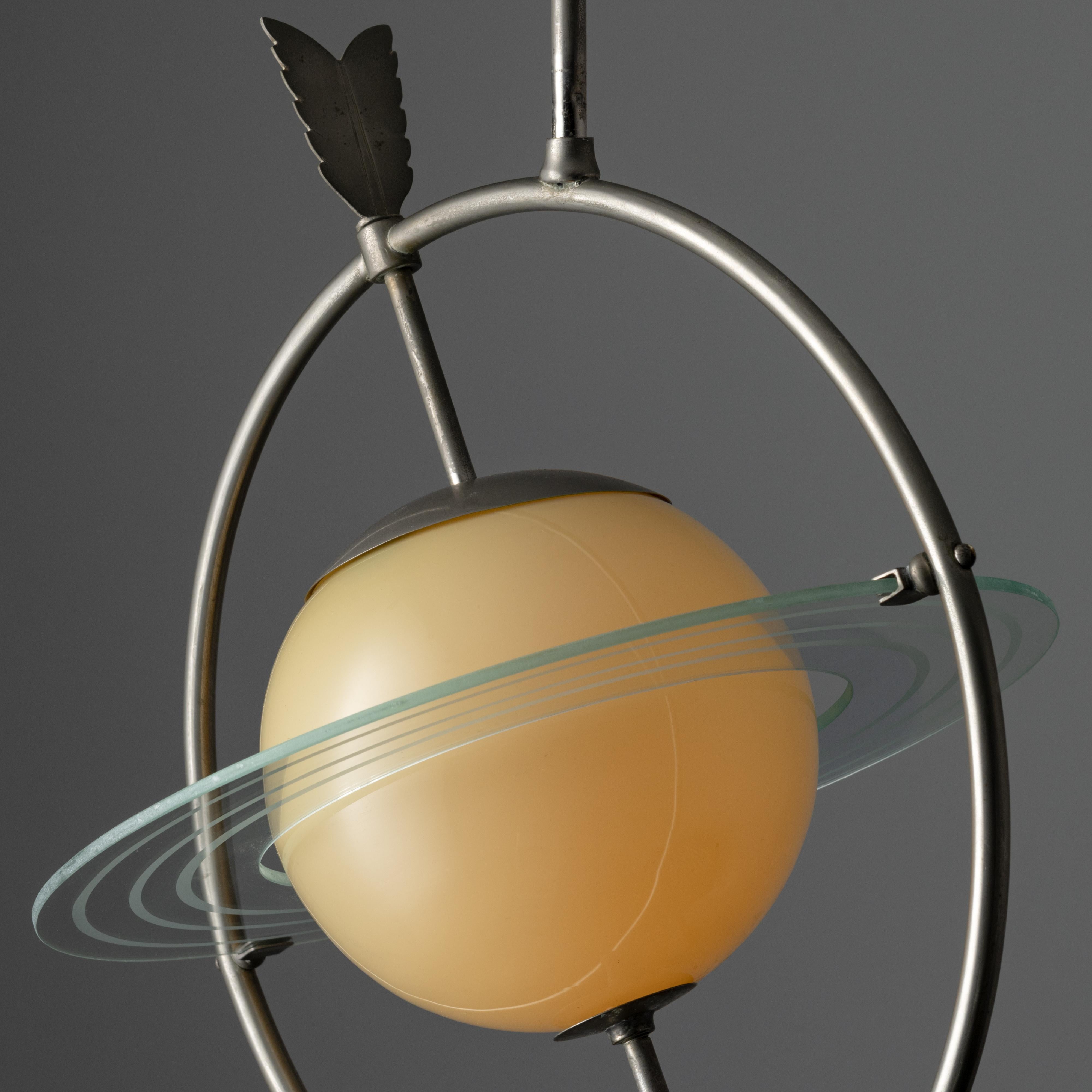 Mid-20th Century Rare Ceiling Light by Gio Ponti and Pietro Chiesa for Fontana Arte