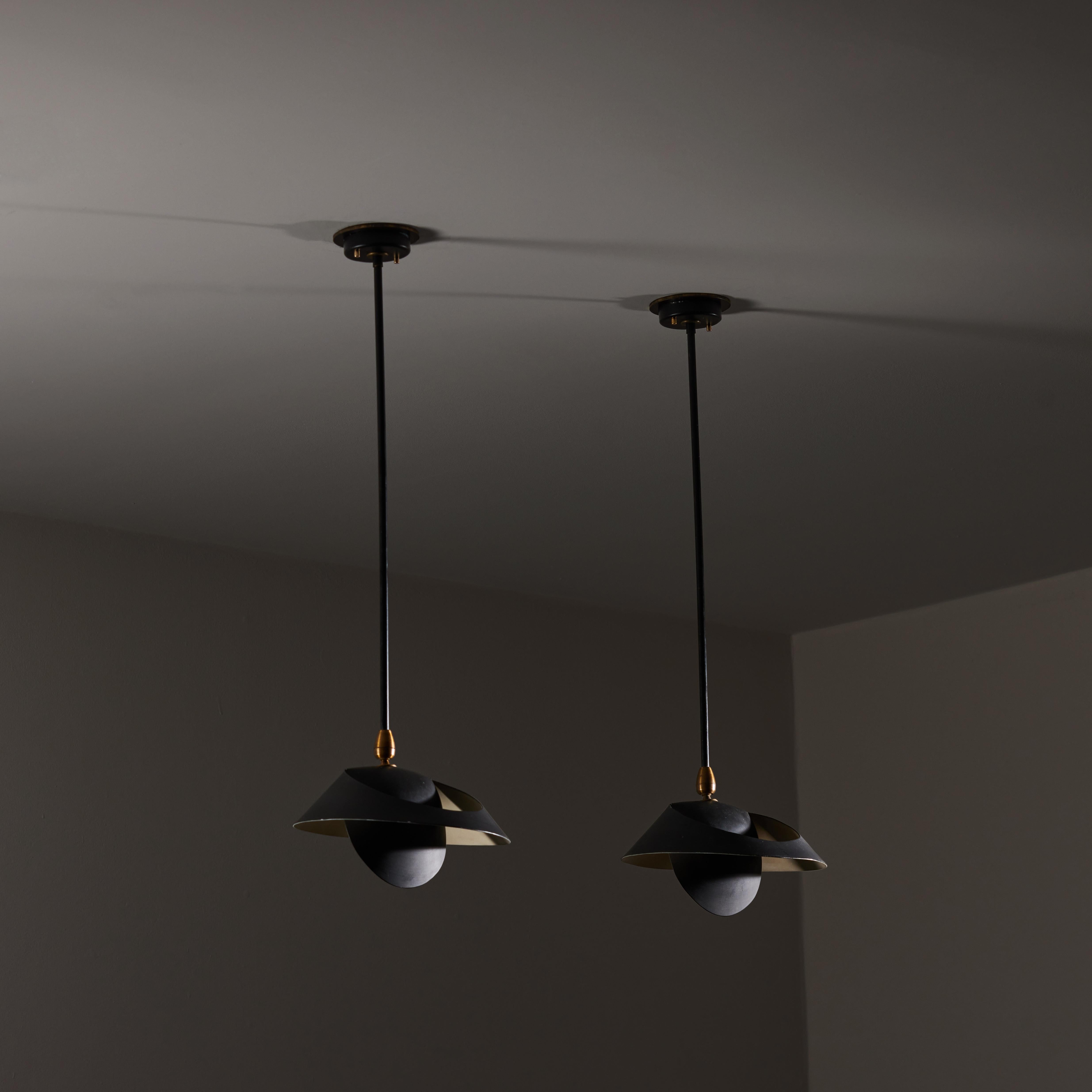 Late 20th Century Rare Saturn Lights by Serge Mouille For Sale