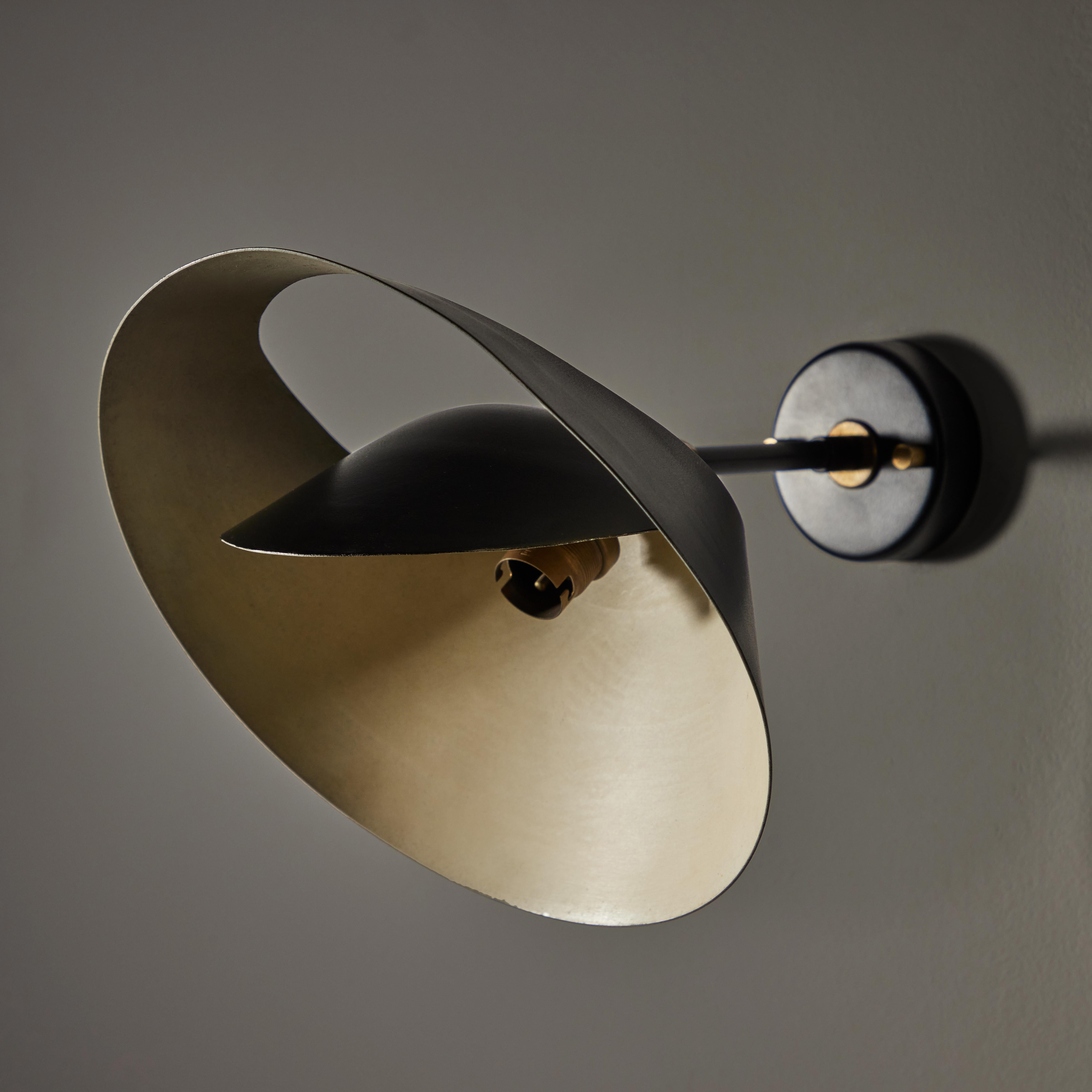 Rare Saturne Sconces by Serge Mouille For Sale 2