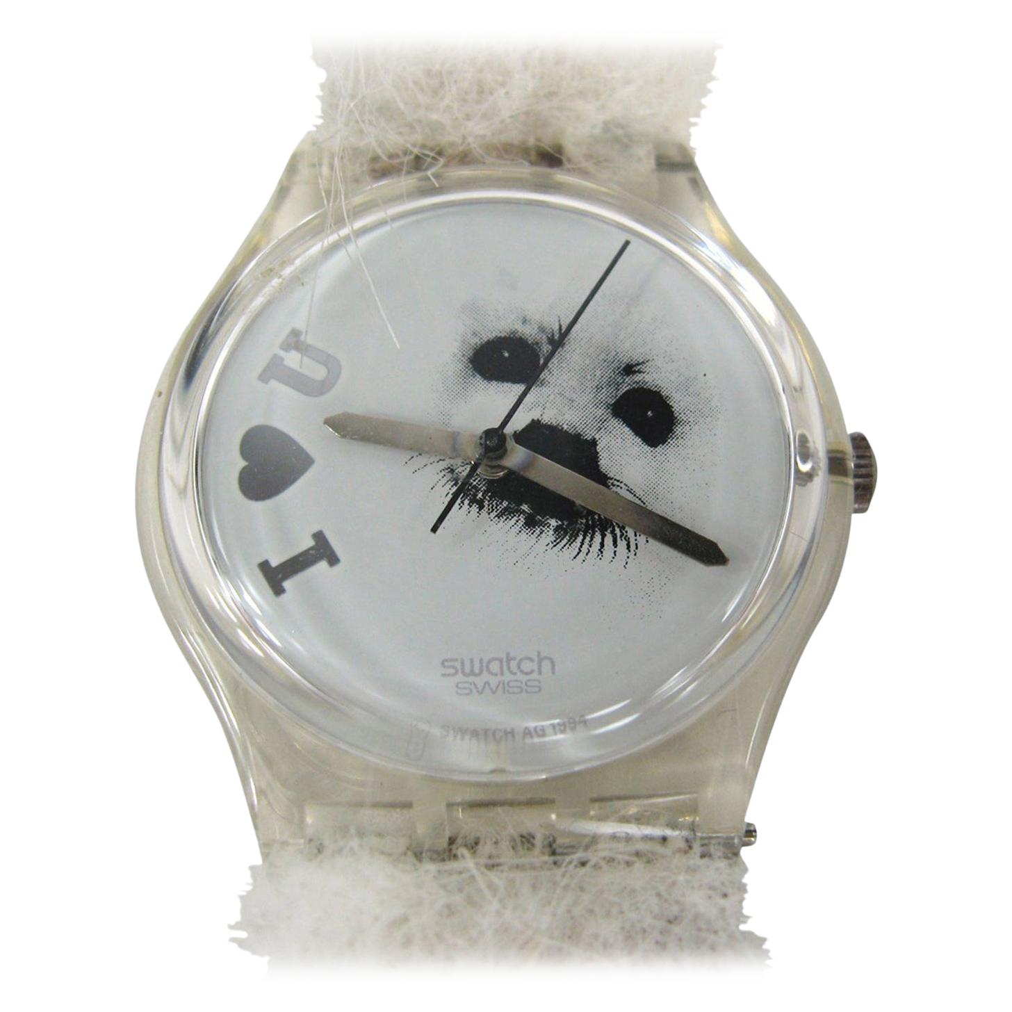 swatch frozen watch