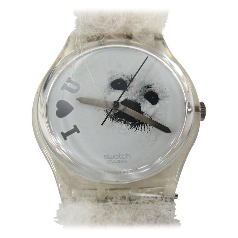 Rare Save the Seals Frozen Tears Swatch Watch Prototype New  display picture 3