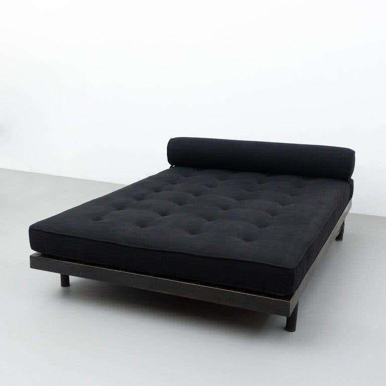 Mid-20th Century Rare S.C.A.L. Double Daybed by Jean Prouvé, circa 1950 For Sale