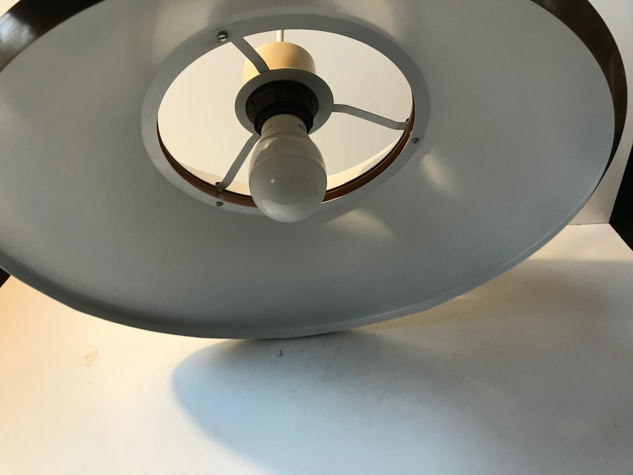Rare Scandinavian Ceiling Light by Carl Thore for Granhaga, 1960s In Good Condition For Sale In Esbjerg, DK