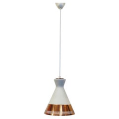 Seltene Pendelleuchte im skandinavischen Modern-Stil von Itsu, Finnland, 1960er Jahre