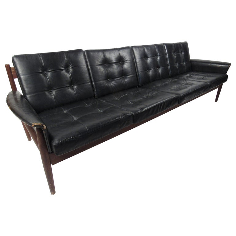 Rare Scandinavian Modern Sofa Model 168/4 by France and Son For Sale at  1stDibs | 168/4
