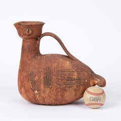 Aldo Londi for Bitossi Rare "Scavo" Ceramic Bird Pitcher