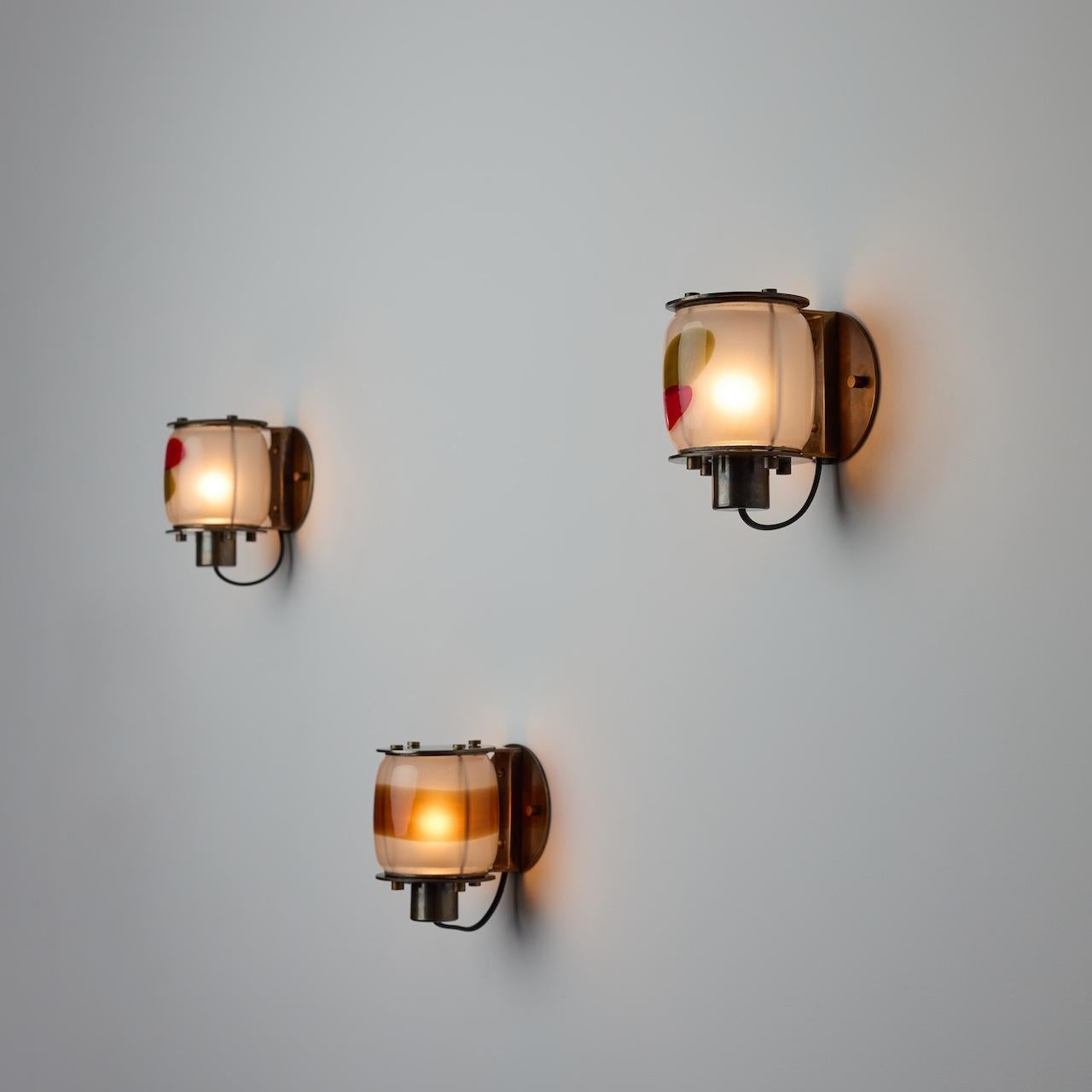 Two Rare Sconces by Paolo Venini For Sale 7
