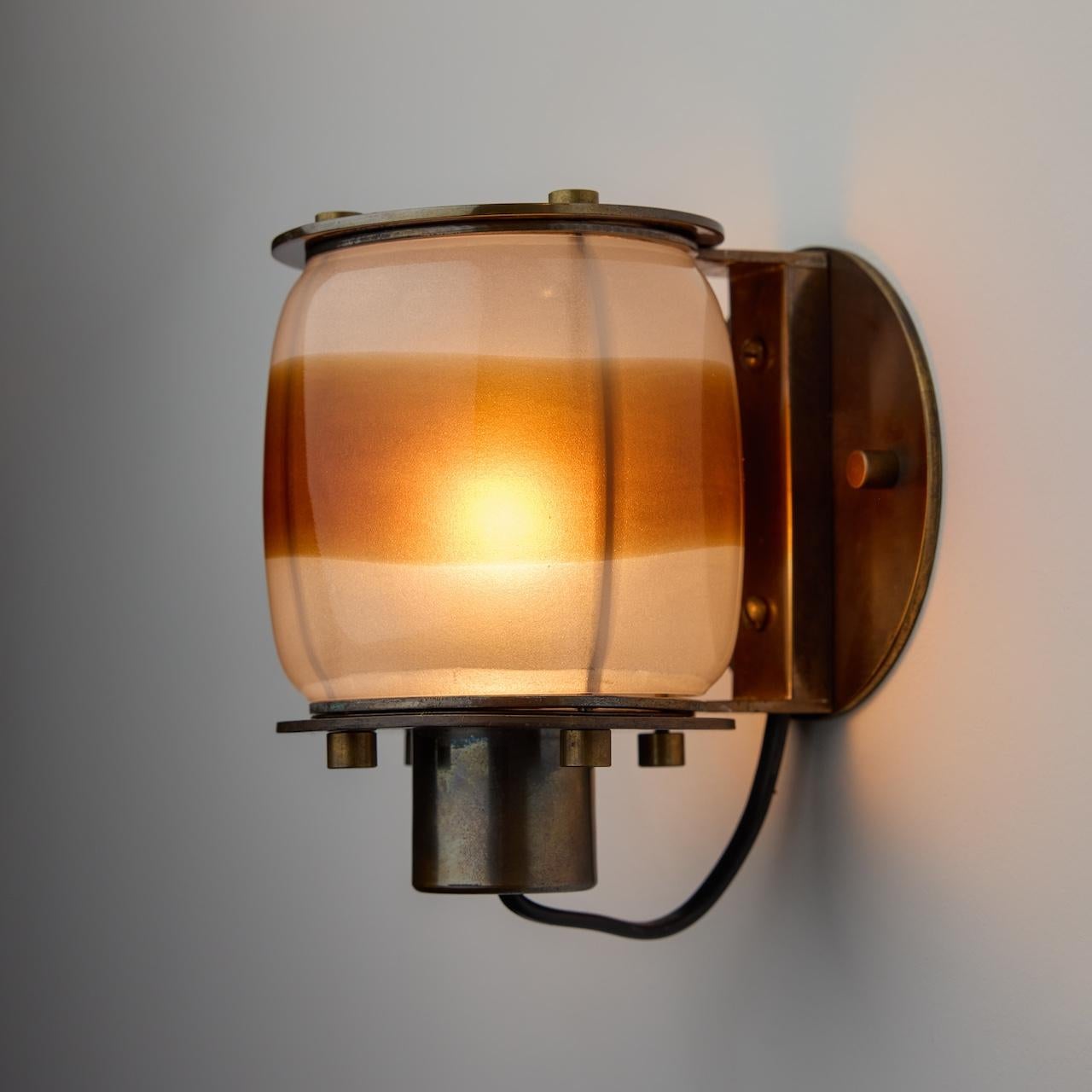 Two Rare Sconces by Paolo Venini In Good Condition For Sale In Los Angeles, CA