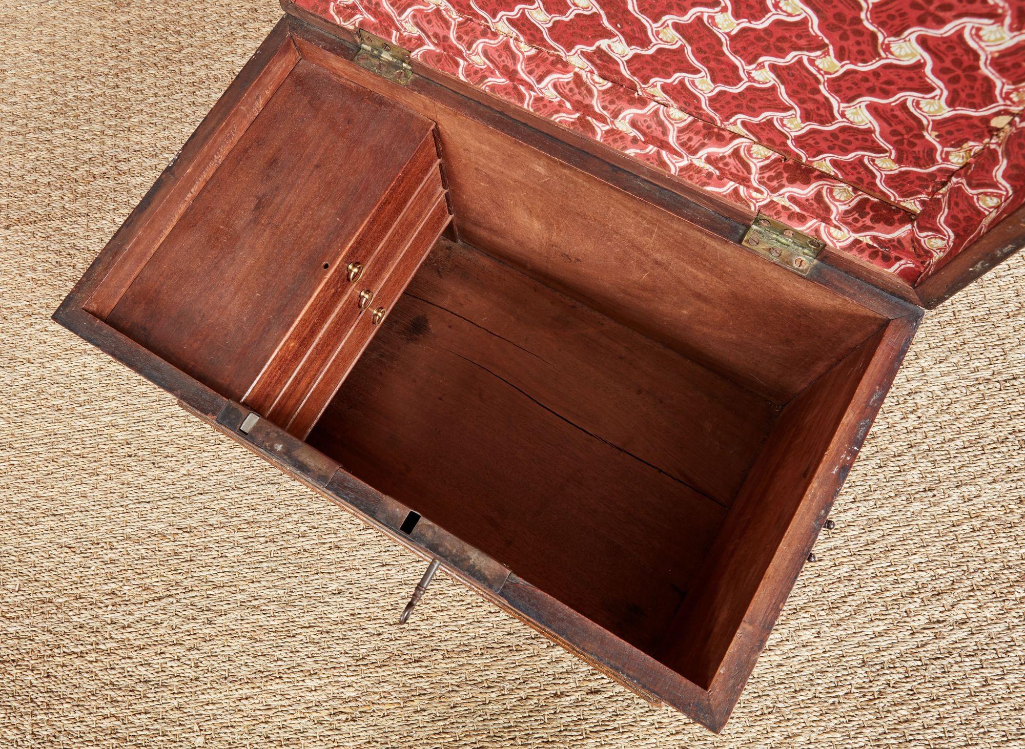 Rare Scottish George III Corporation Treasury Box For Sale 6