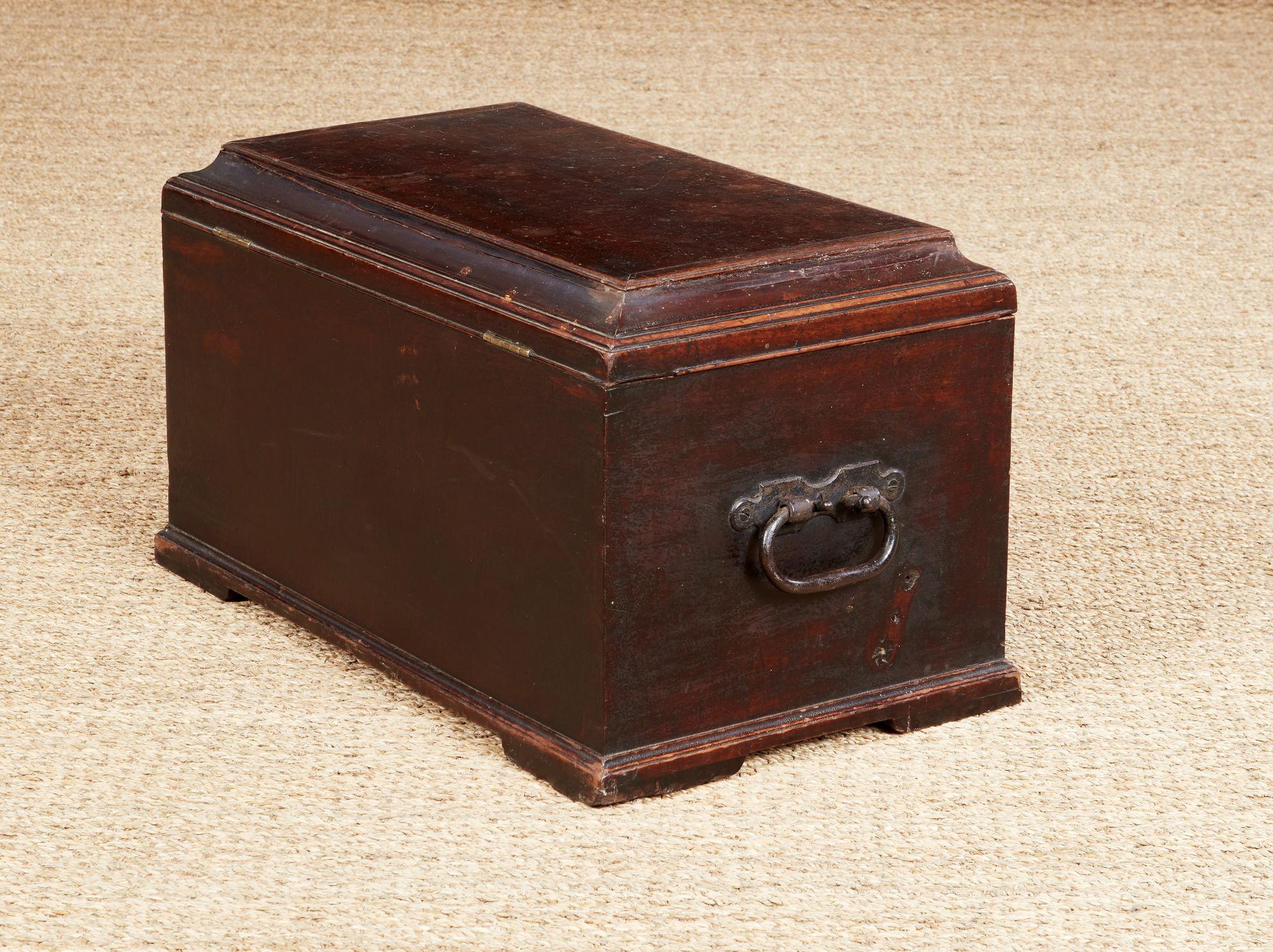 Rare Scottish George III Corporation Treasury Box For Sale 10