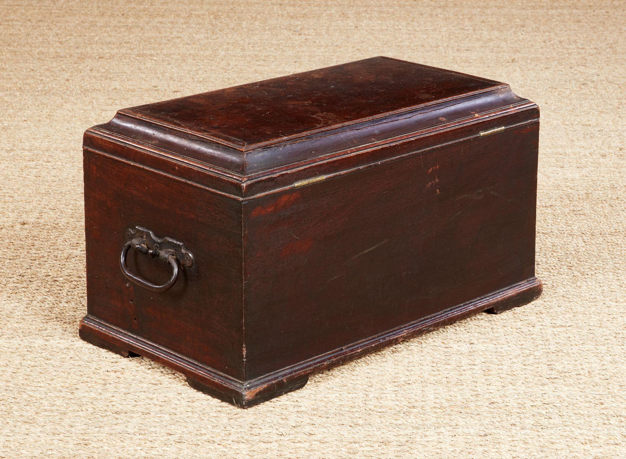 Rare Scottish George III Corporation Treasury Box For Sale 12