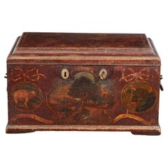Rare Scottish George III Corporation Treasury Box