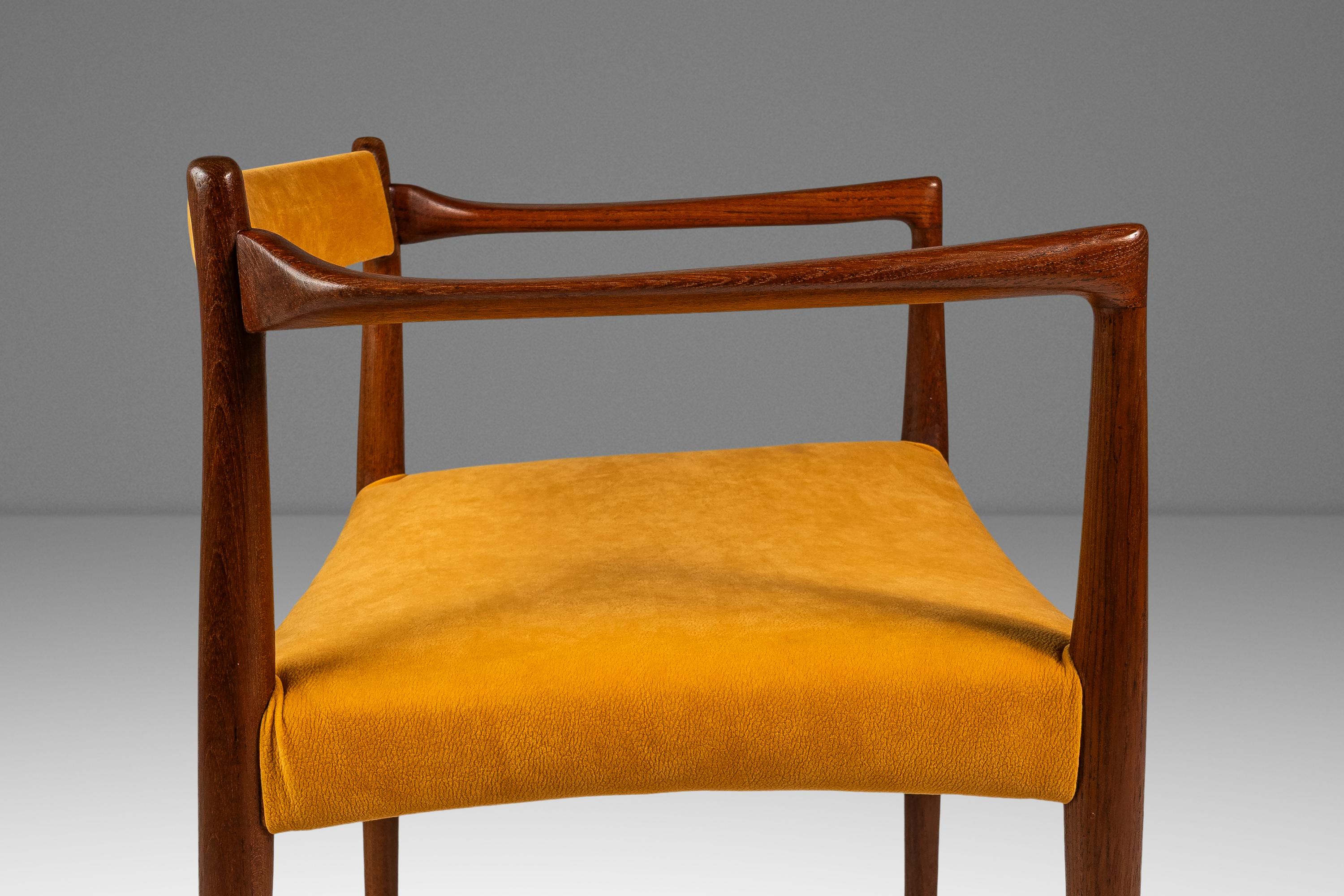 RARE Sculpted Armchair, Helge Vestergaard Jensen, Peder Pederse, Denmark, 1960s in vendita 6