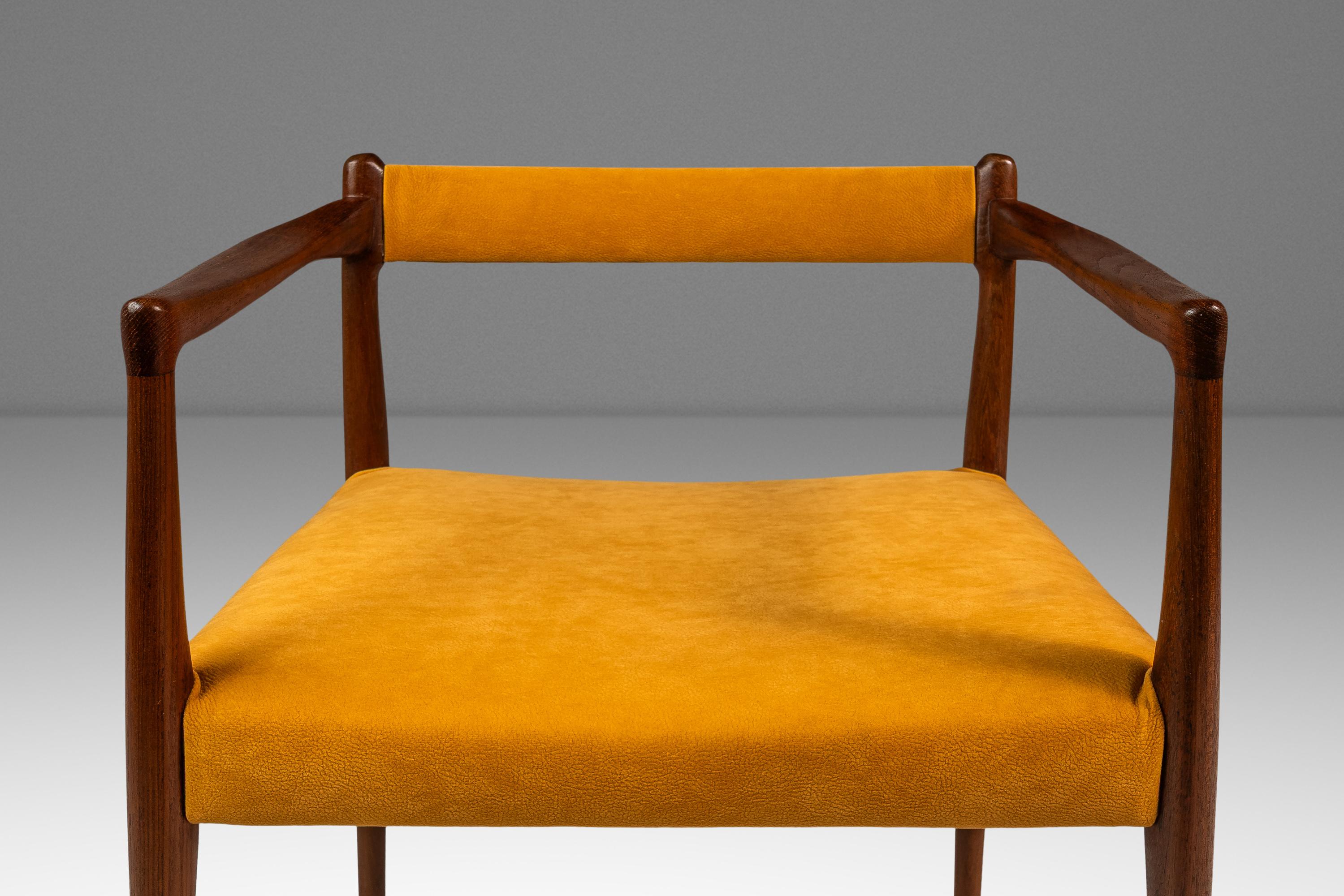 RARE Sculpted Armchair, Helge Vestergaard Jensen, Peder Pederse, Denmark, 1960s in vendita 7
