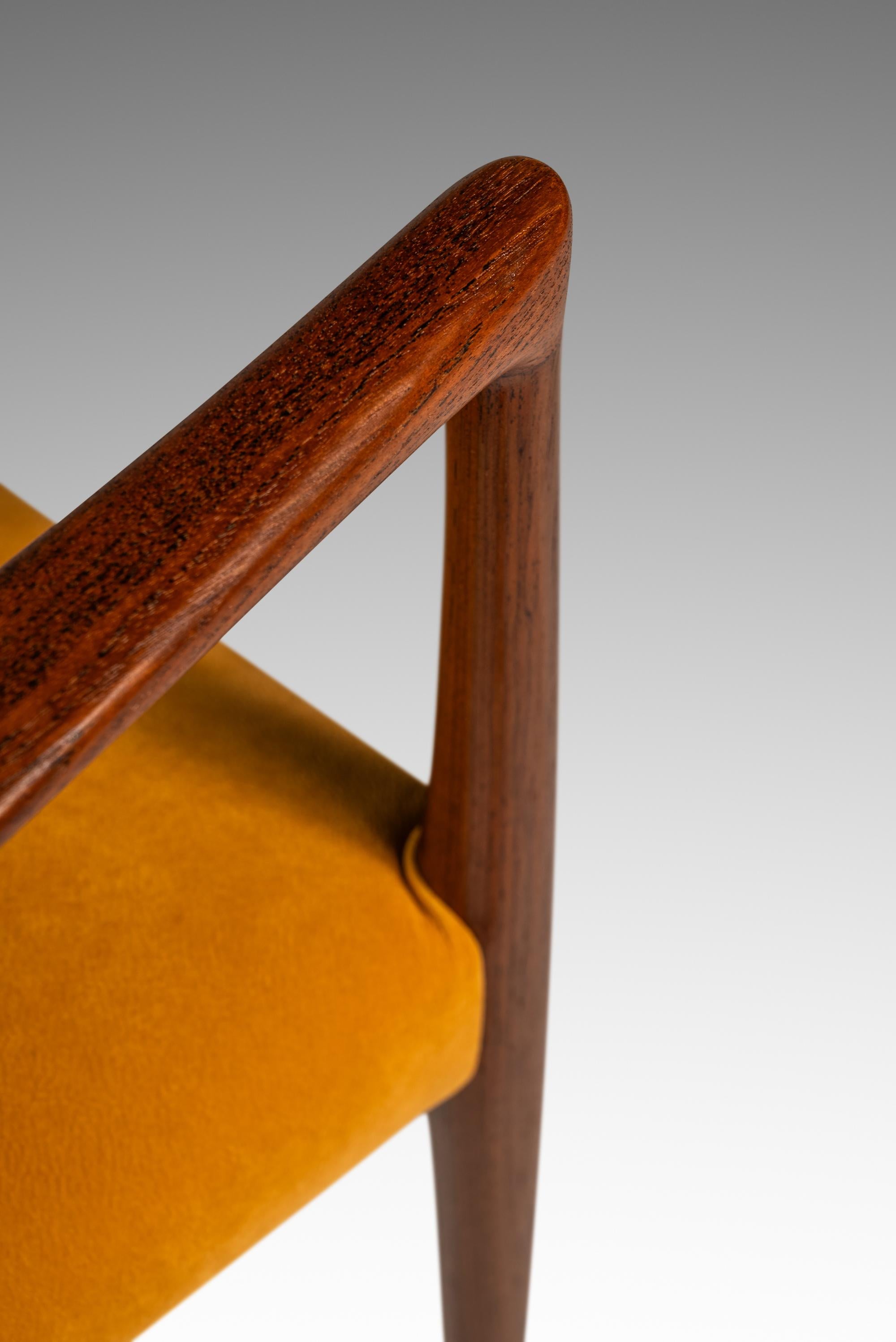 RARE Sculpted Armchair, Helge Vestergaard Jensen, Peder Pederse, Denmark, 1960s in vendita 11