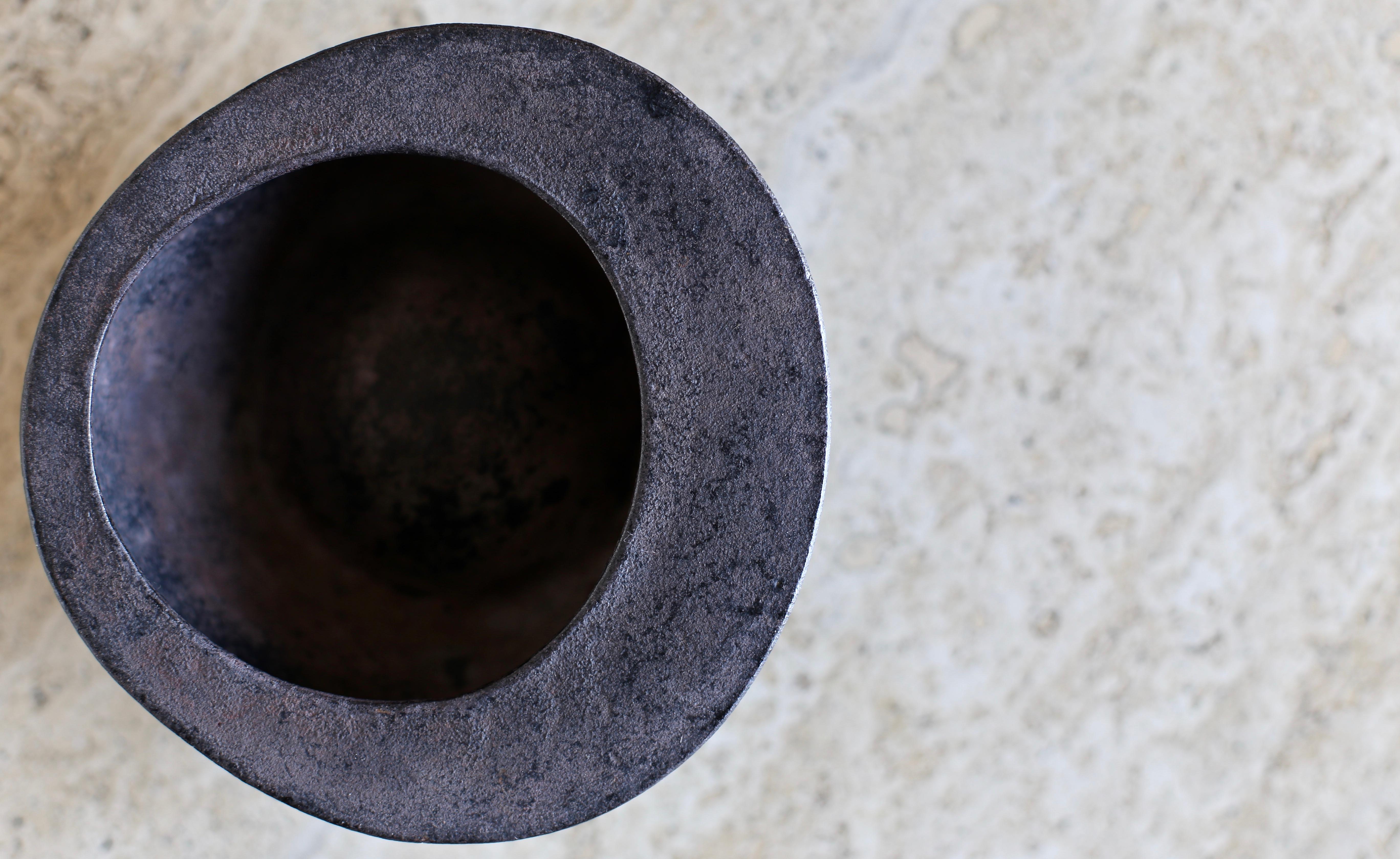 Mid-Century Modern Rare Sculptural Bowl by Bonniers Japan after Isamu Noguchi, circa 1950