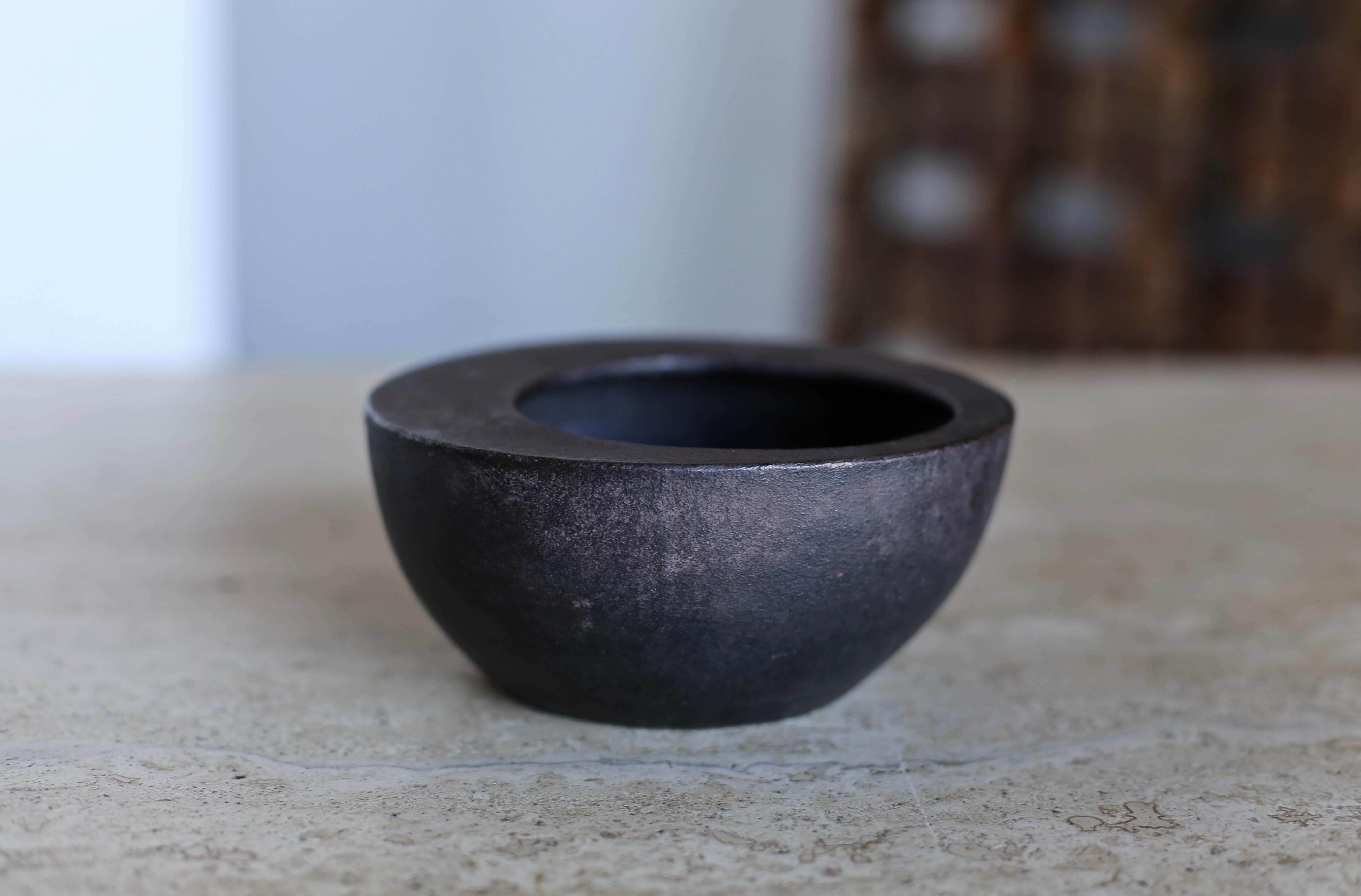 Cast Rare Sculptural Bowl by Bonniers Japan after Isamu Noguchi, circa 1950