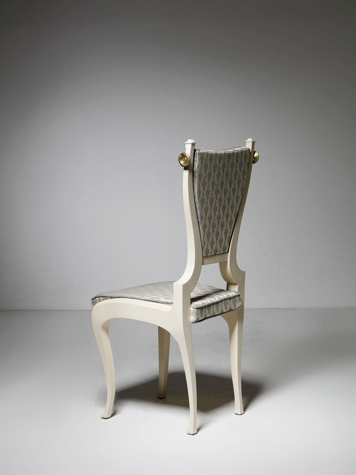 Rare Sculptural Chair by Paolo Portoghesi for B&B Italia, Italy, 1990 In Good Condition For Sale In Milan, IT