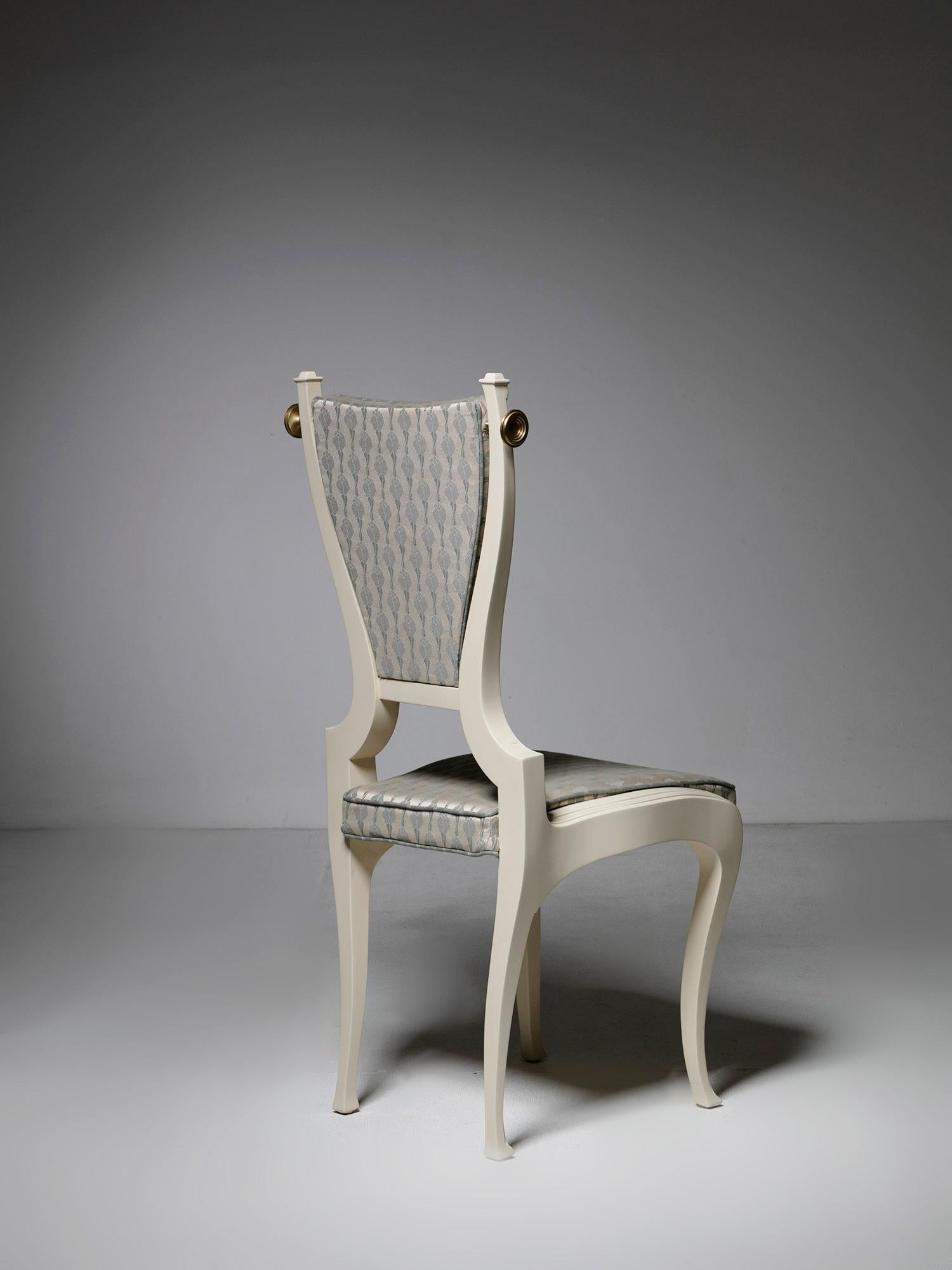 Fin du 20e siècle Chaise sculpturale rare de Paolo Portoghesi pour B&B Italia, Italie, 1990 en vente