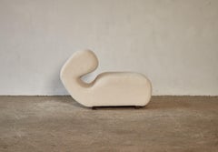 Rare Sculptural Chair in Alpaca, Italy, 1970s / 80s
